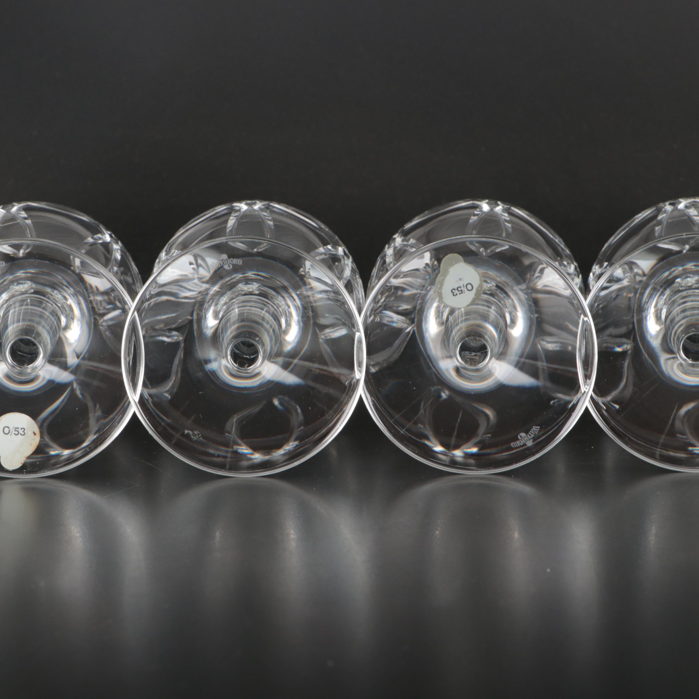 Waterford Crystal "Clannad" Red Wine Glasses