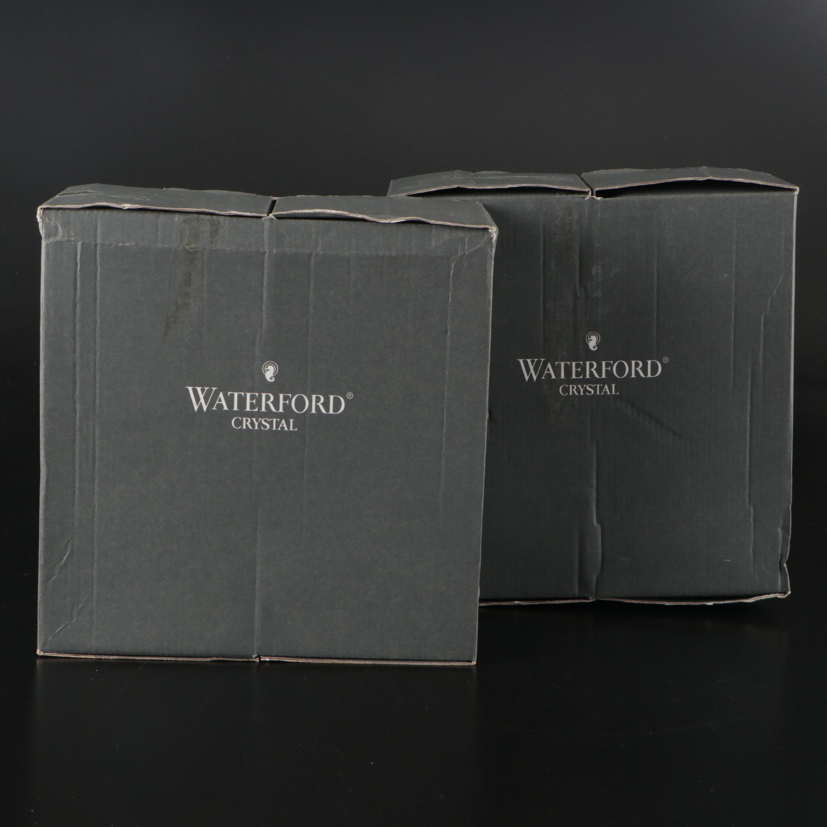 Waterford Crystal "Clannad" Red Wine Glasses