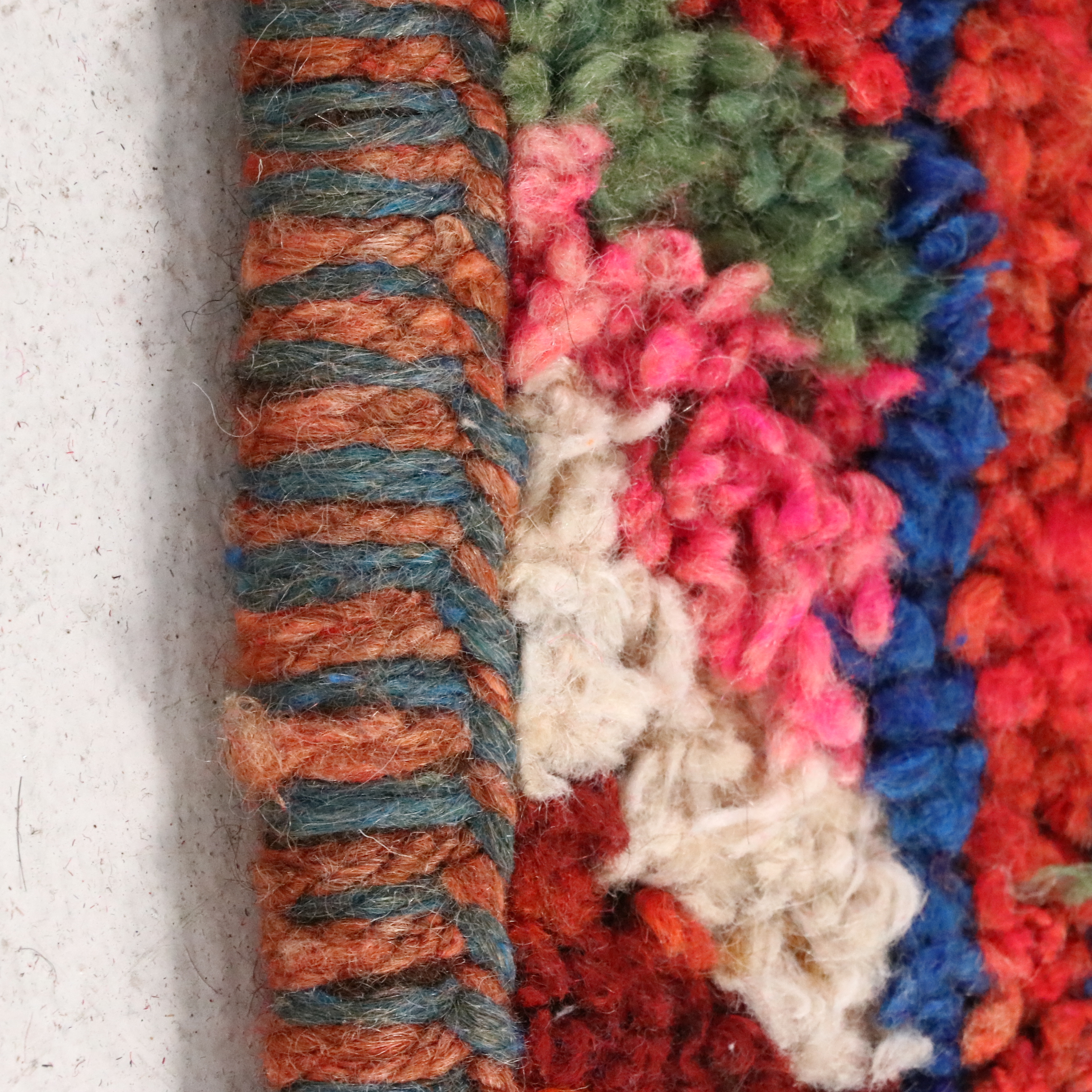 3'4 x 10'3 Hand-Knotted Moroccan Berber Long Rug