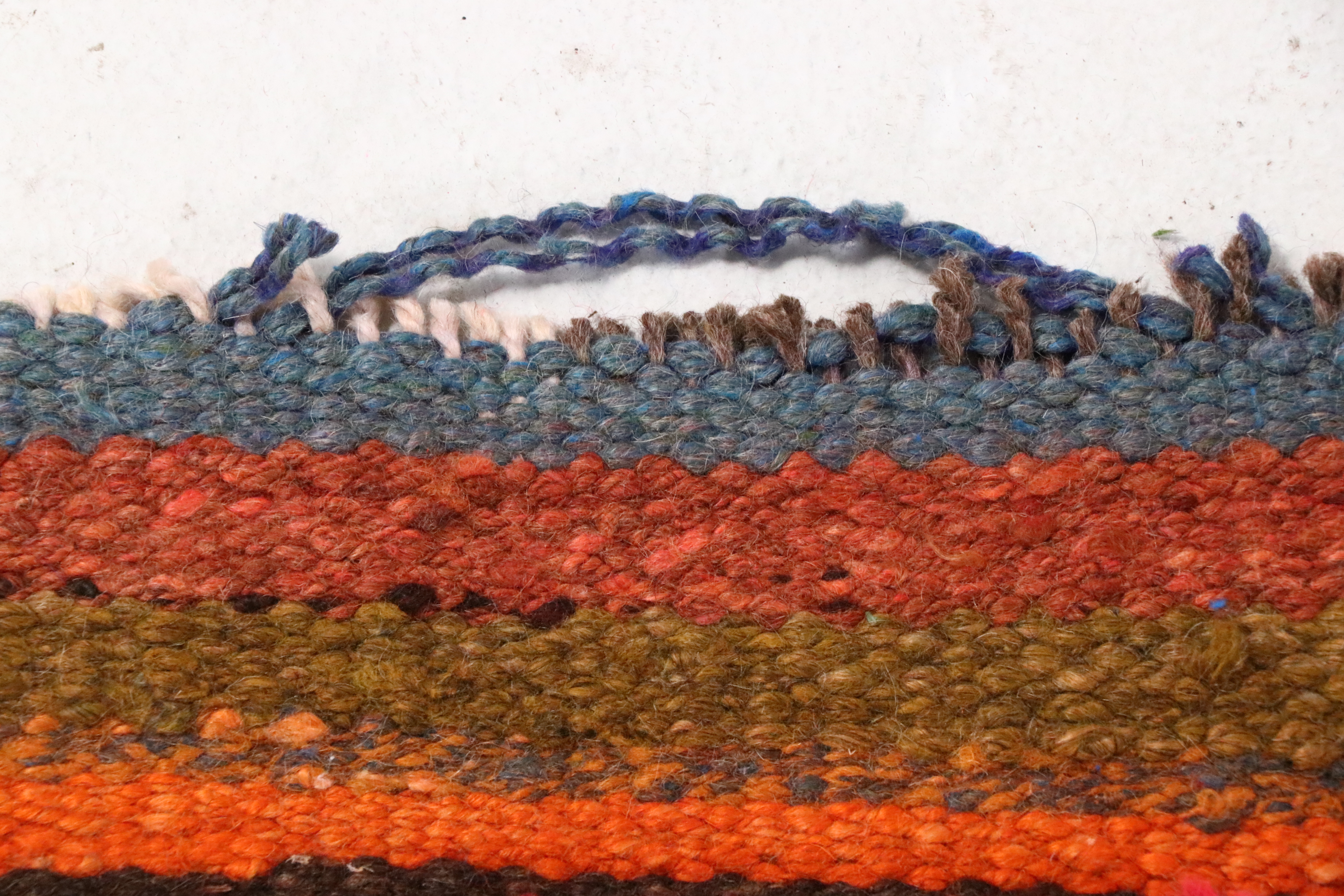 3'4 x 10'3 Hand-Knotted Moroccan Berber Long Rug