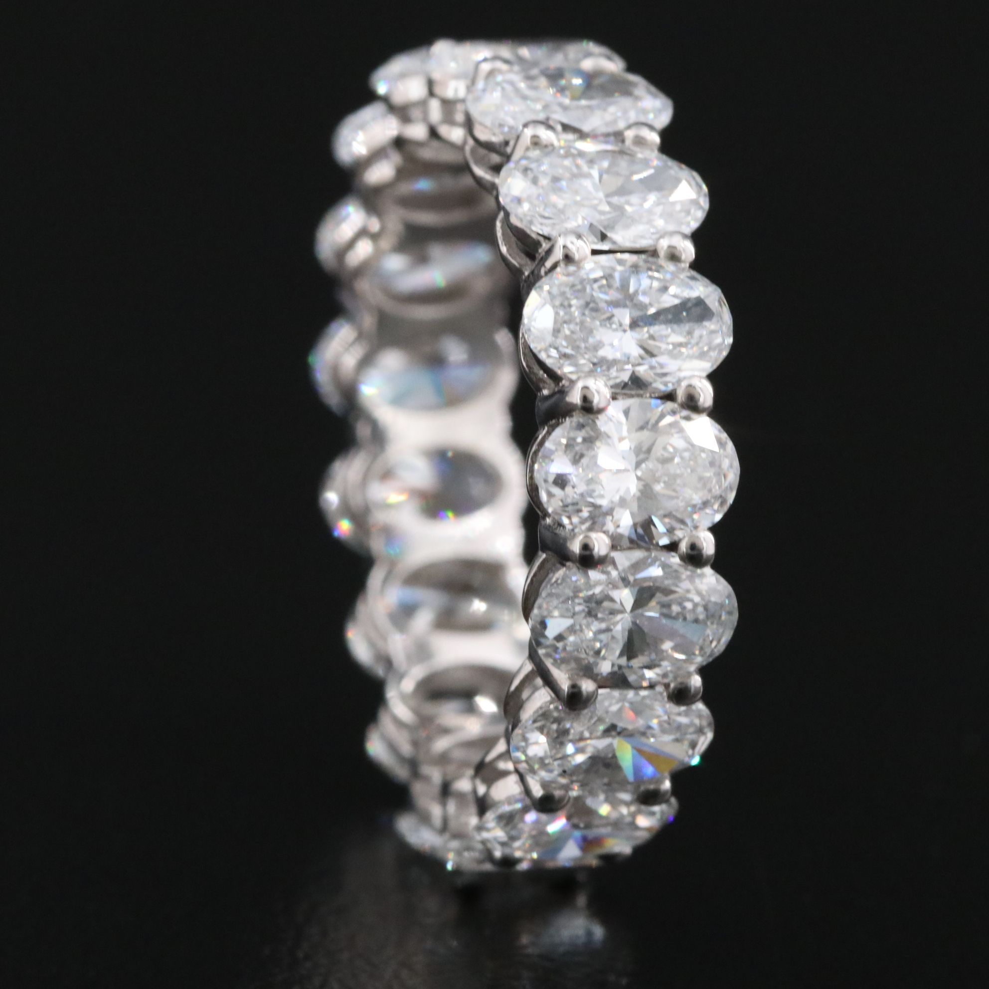 14K 6.55 CTW Lab Grown Diamond Ring with IGI Jewelry Report