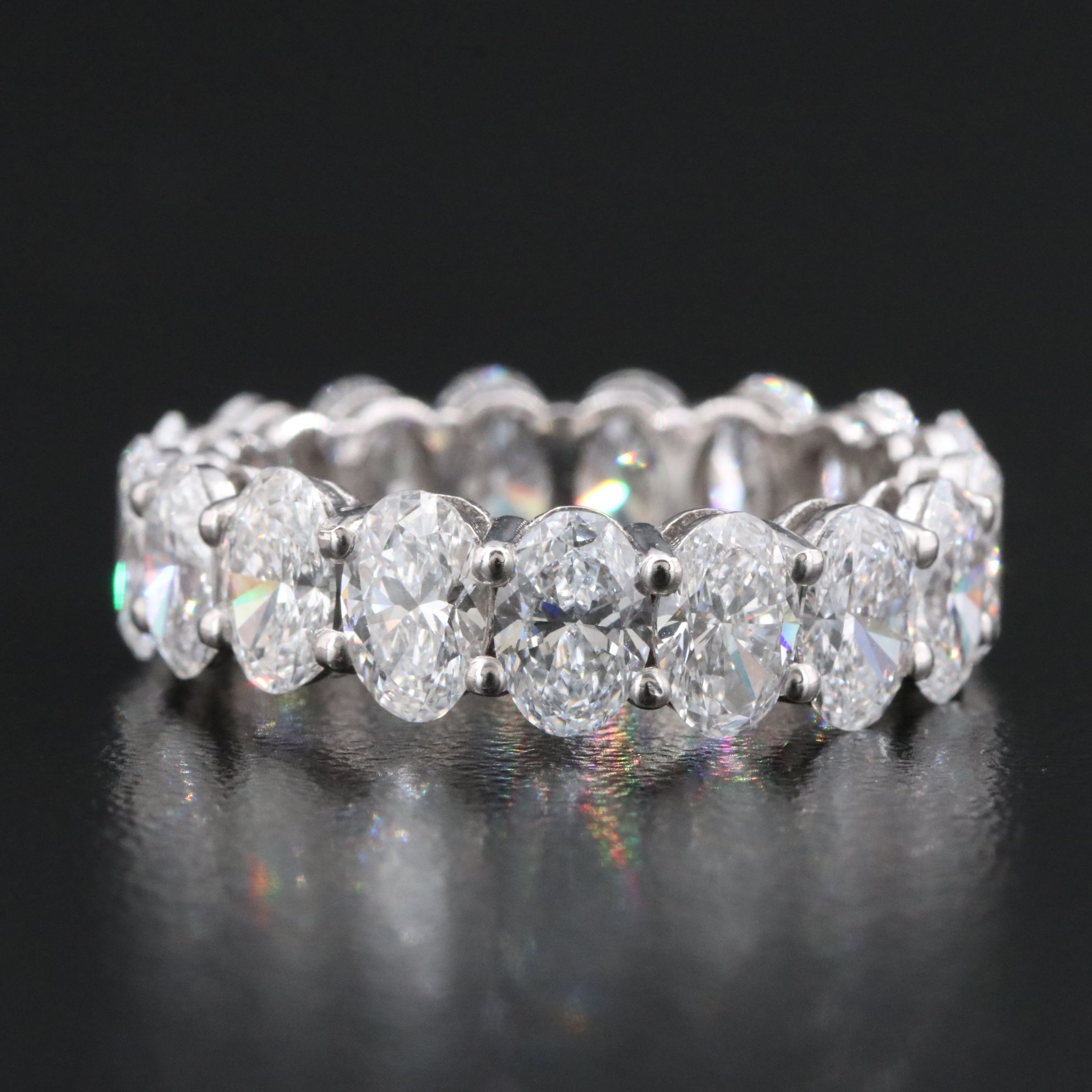 14K 6.55 CTW Lab Grown Diamond Ring with IGI Jewelry Report