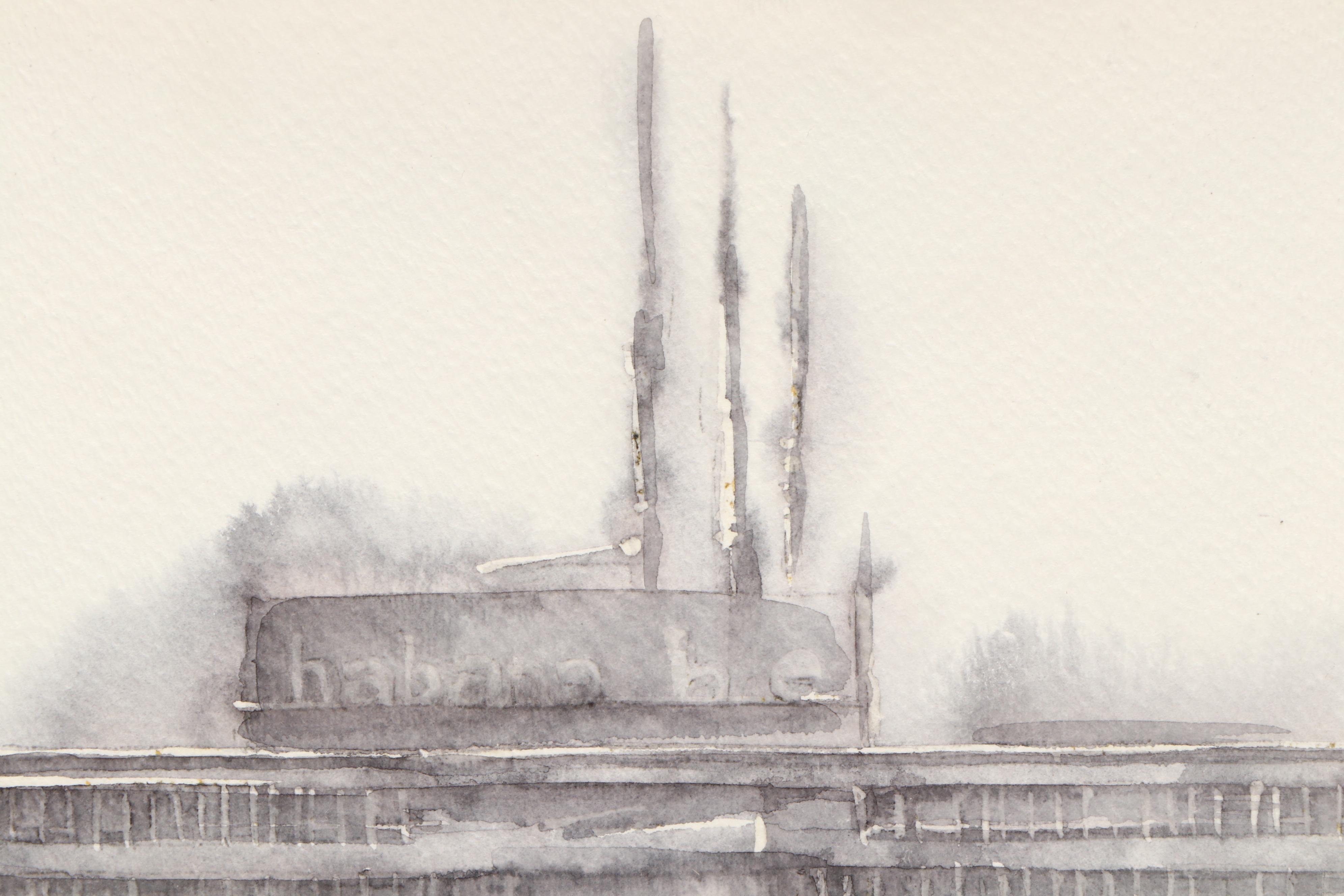 Ramón Serrano Watercolor Paintings #16 and #18, 2005