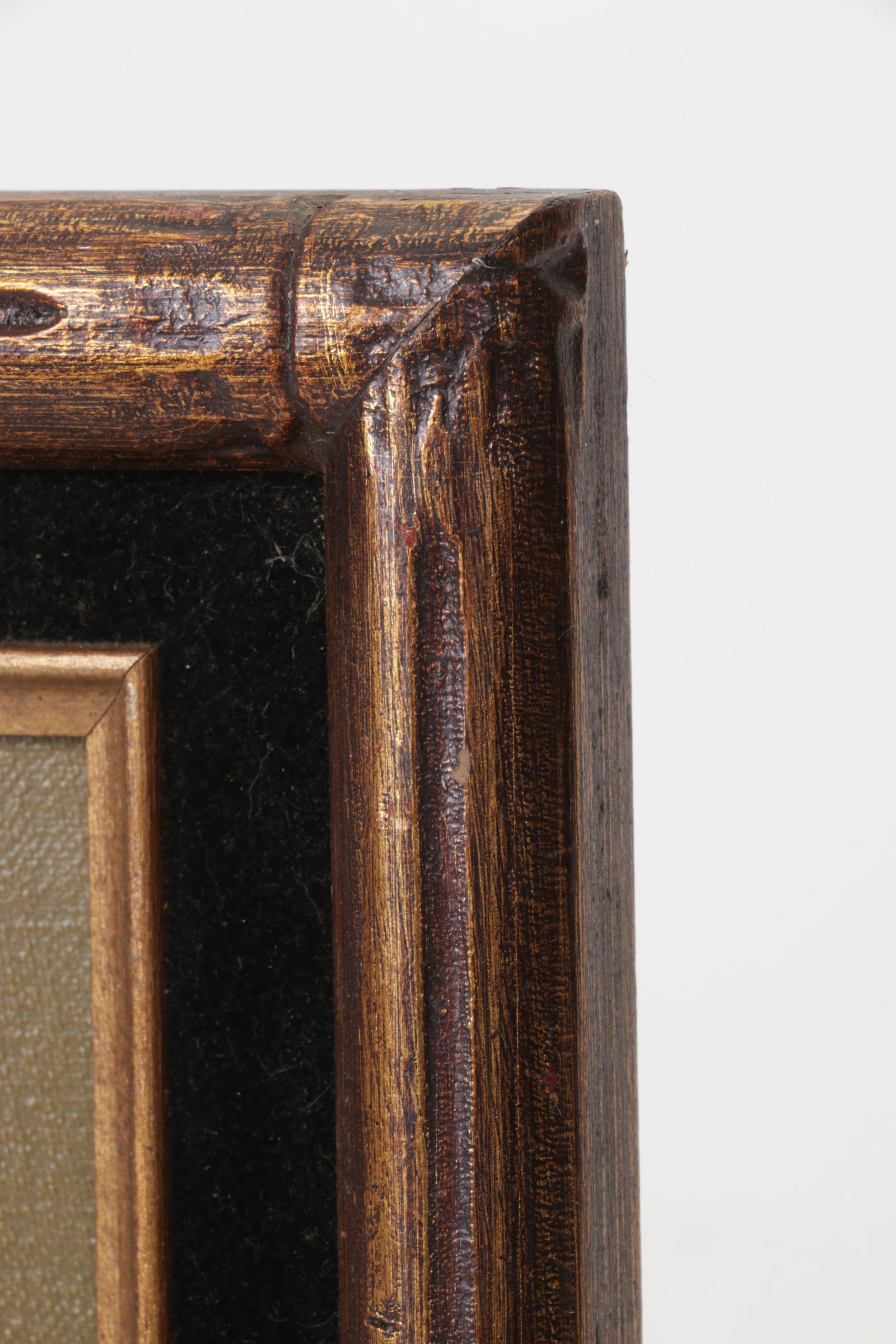 Rockford Profile Portrait Oil Painting of Mountain Lion, 1981