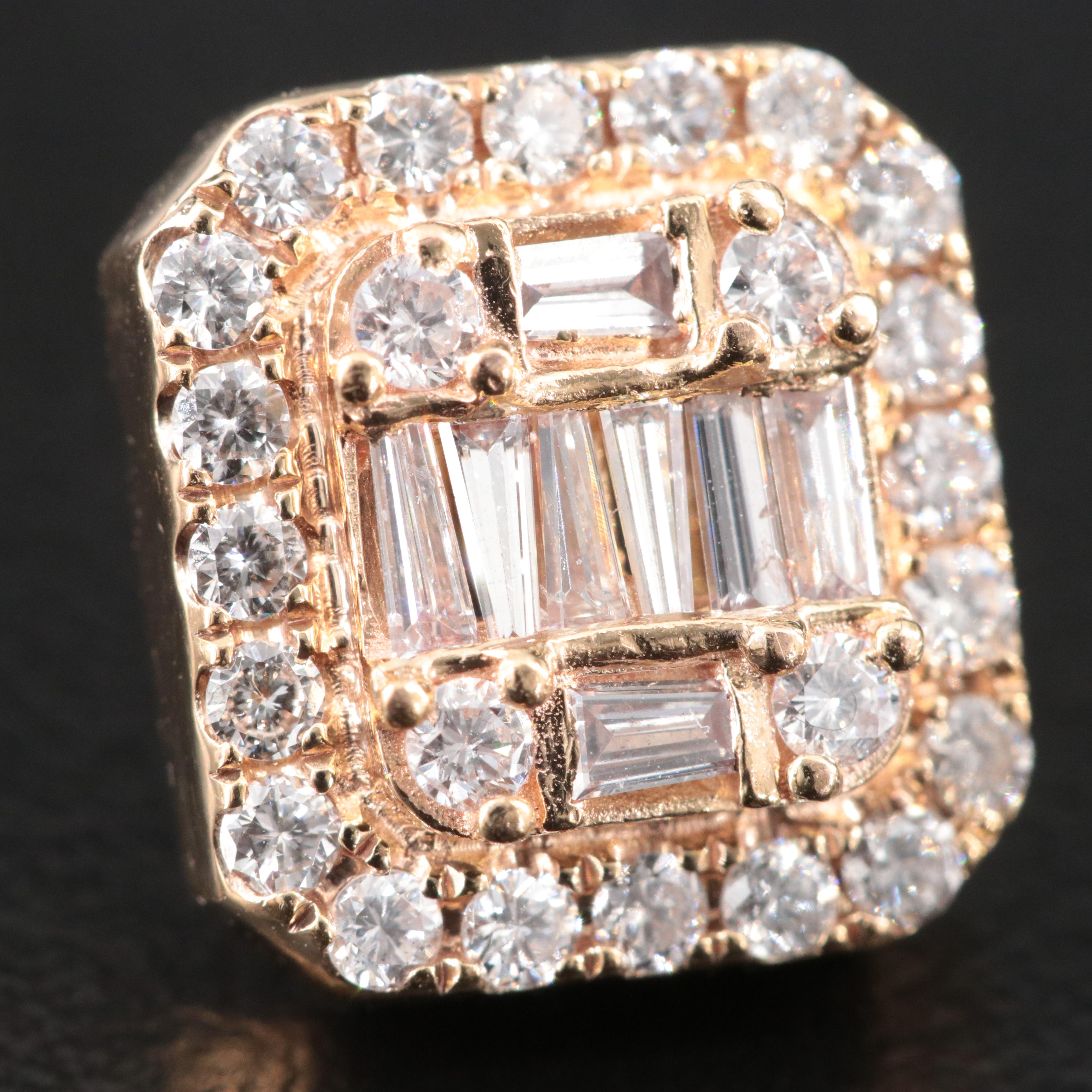 14K 1.52 CTW Diamond Earrings