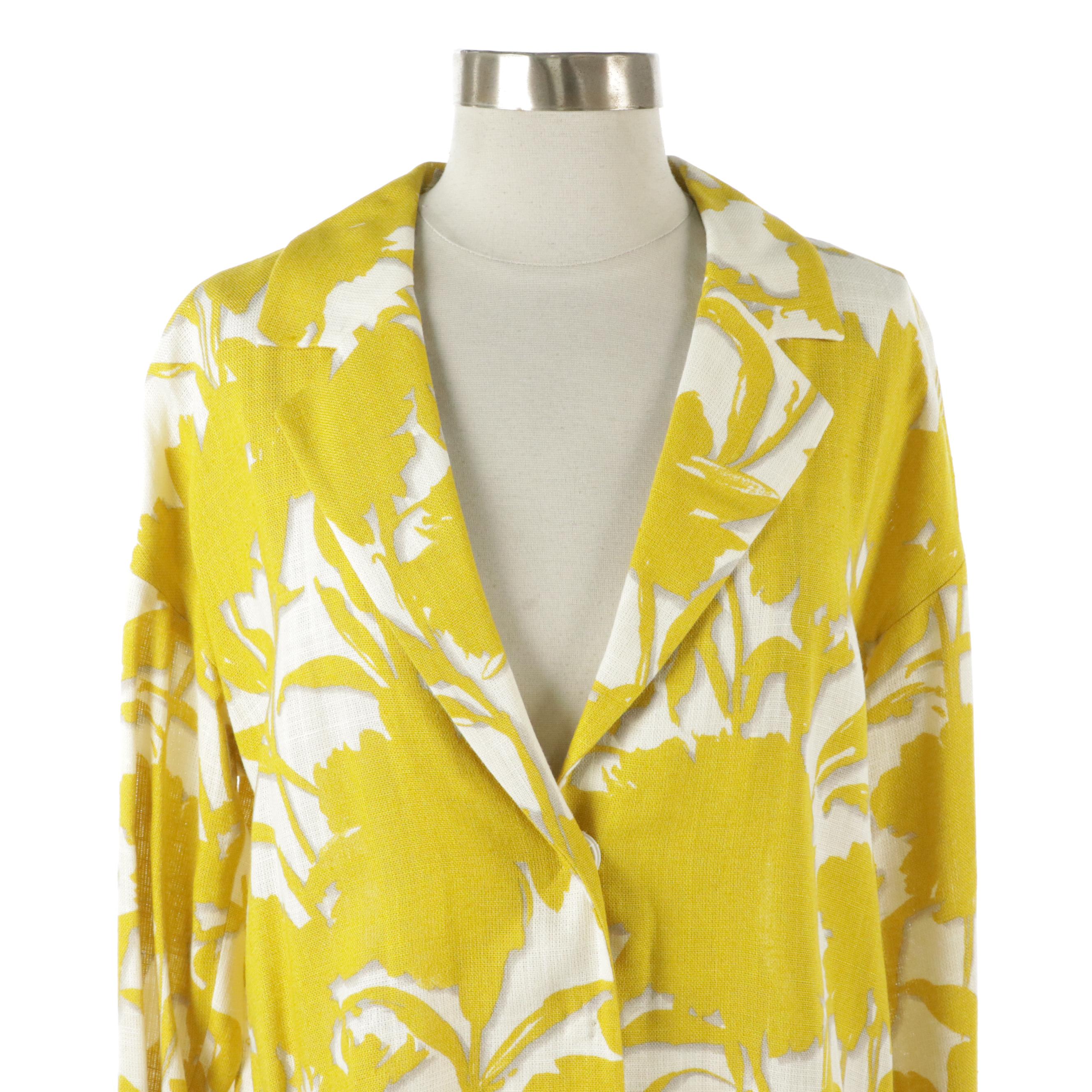 Prada Long Sleeve Snap-Front Shirt with Tag