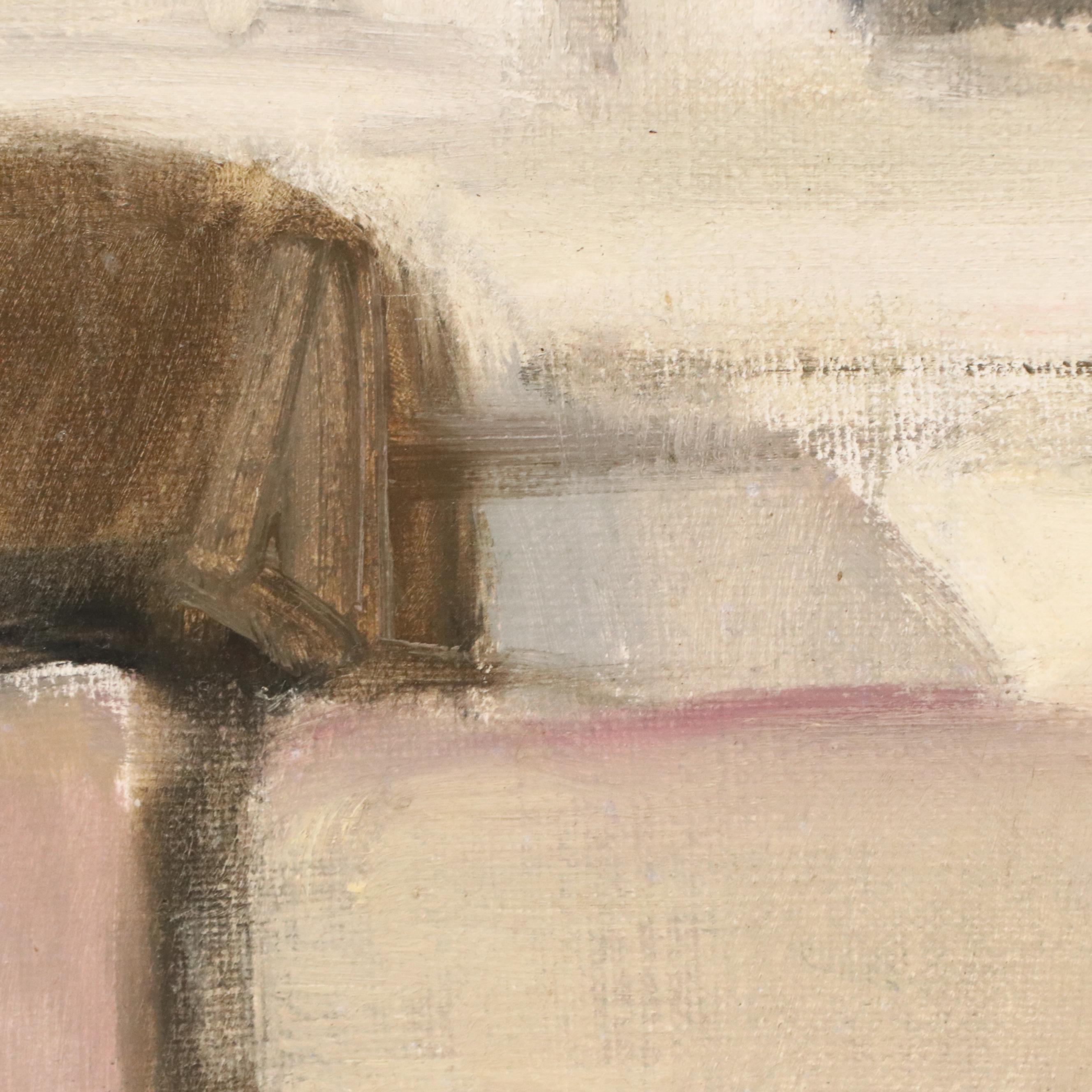 Figure Study Oil Painting "Nude & Window," 1995