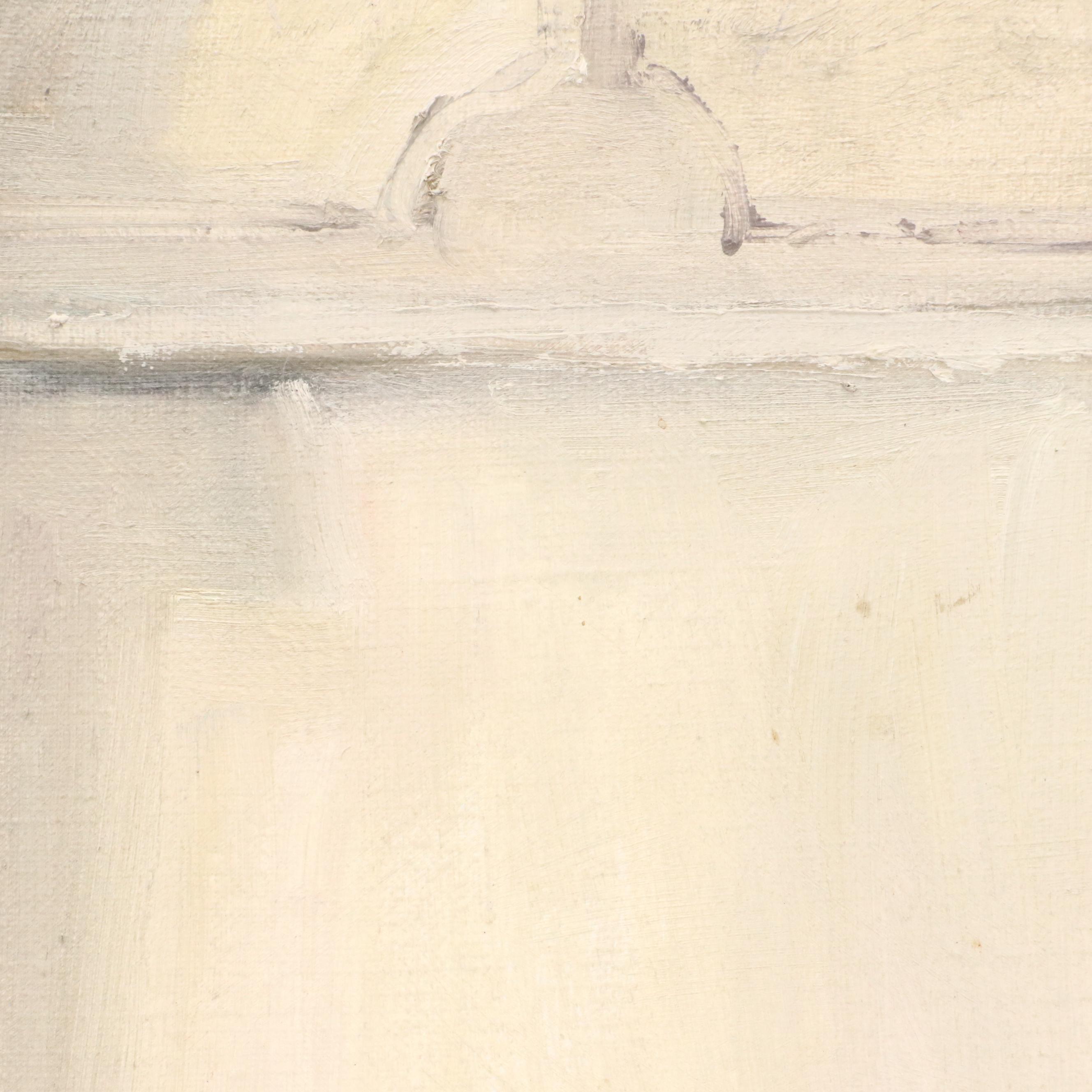 Figure Study Oil Painting "Nude & Window," 1995