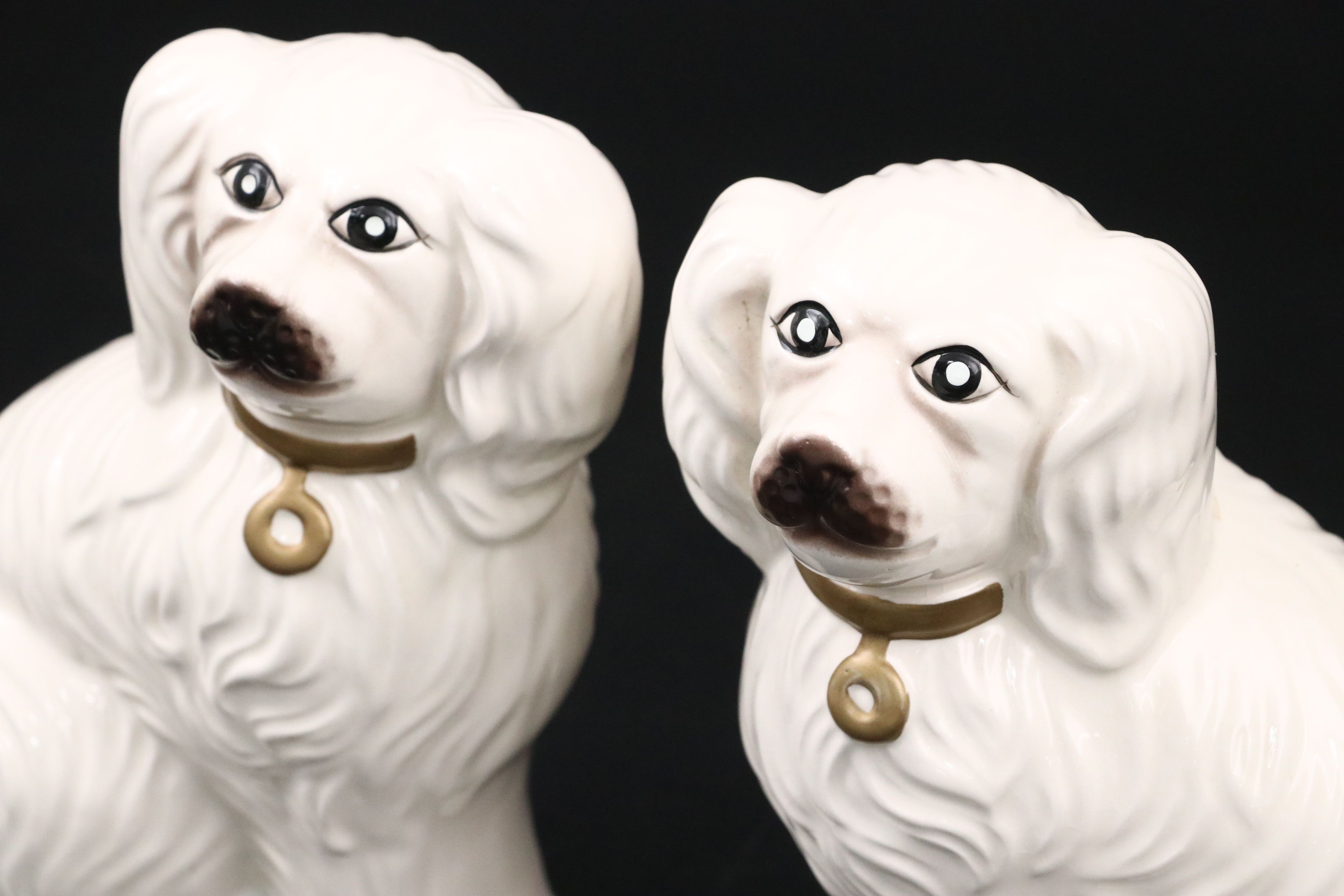 Staffordshire Style Ceramic Dog Figurines