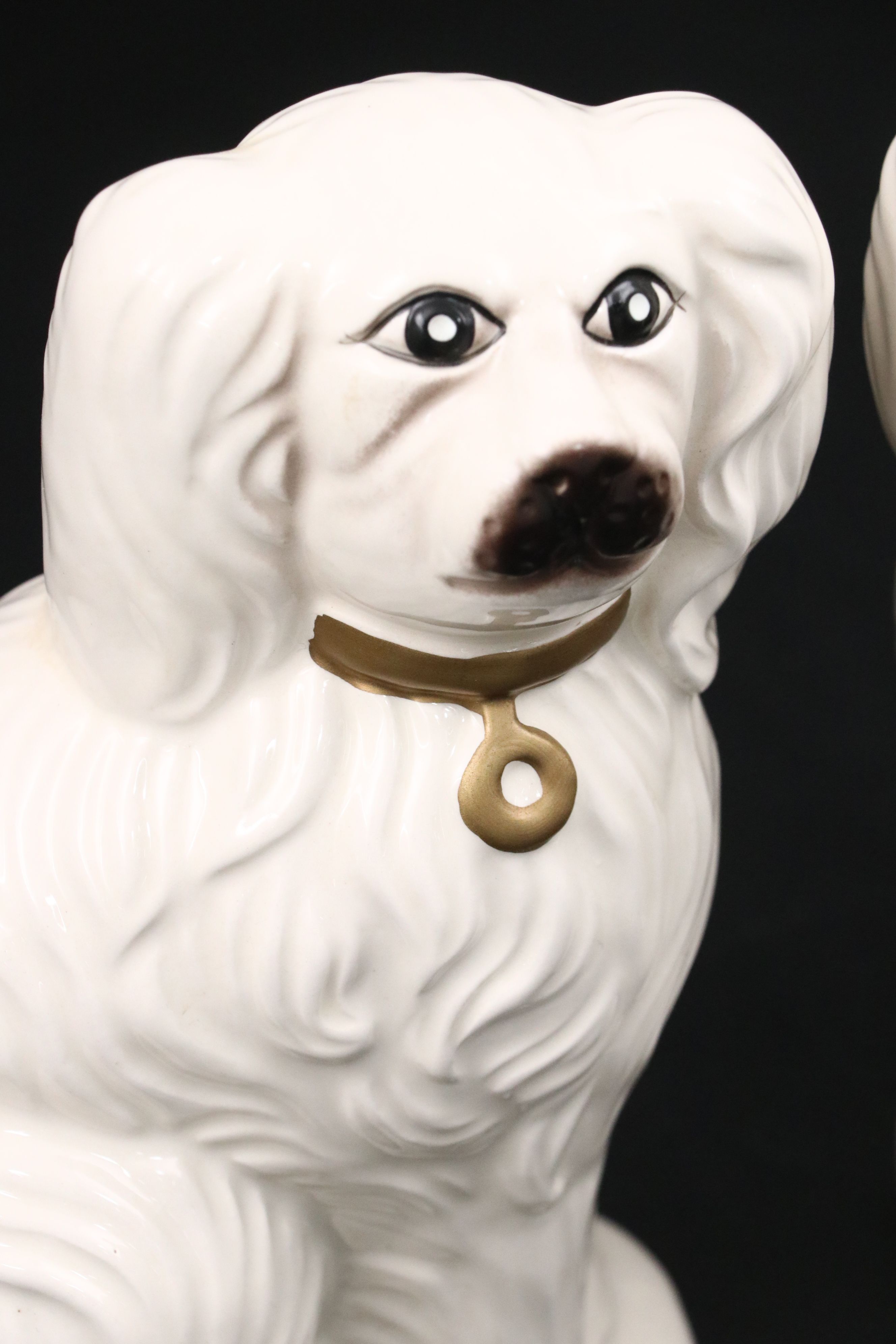 Staffordshire Style Ceramic Dog Figurines