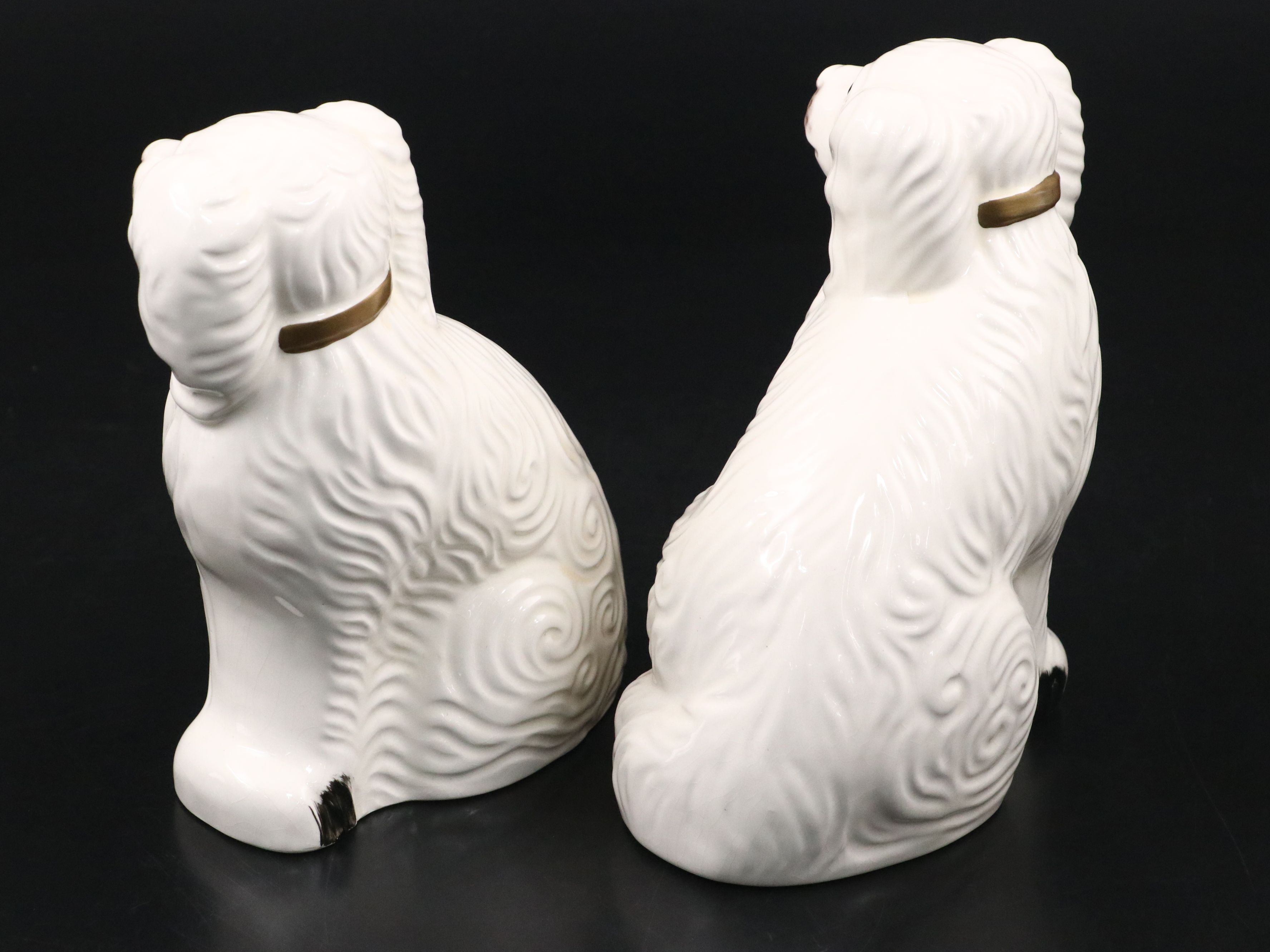 Staffordshire Style Ceramic Dog Figurines