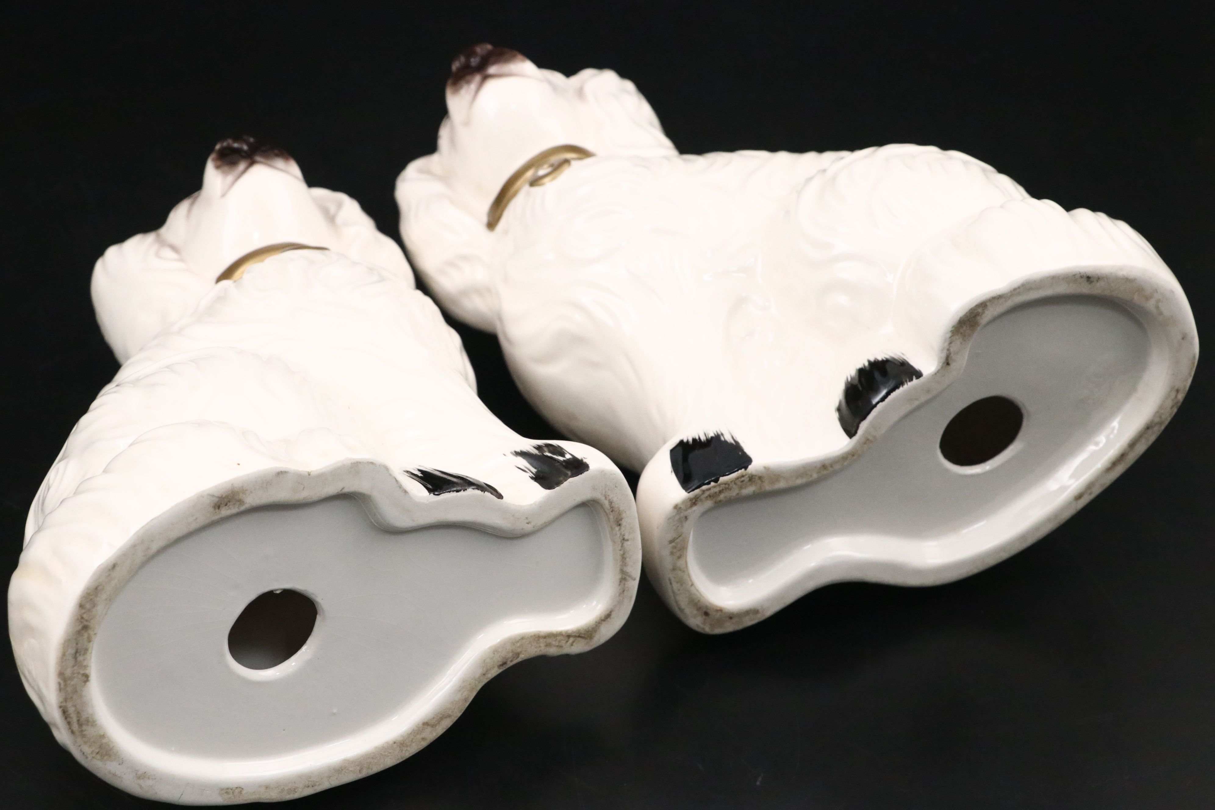 Staffordshire Style Ceramic Dog Figurines