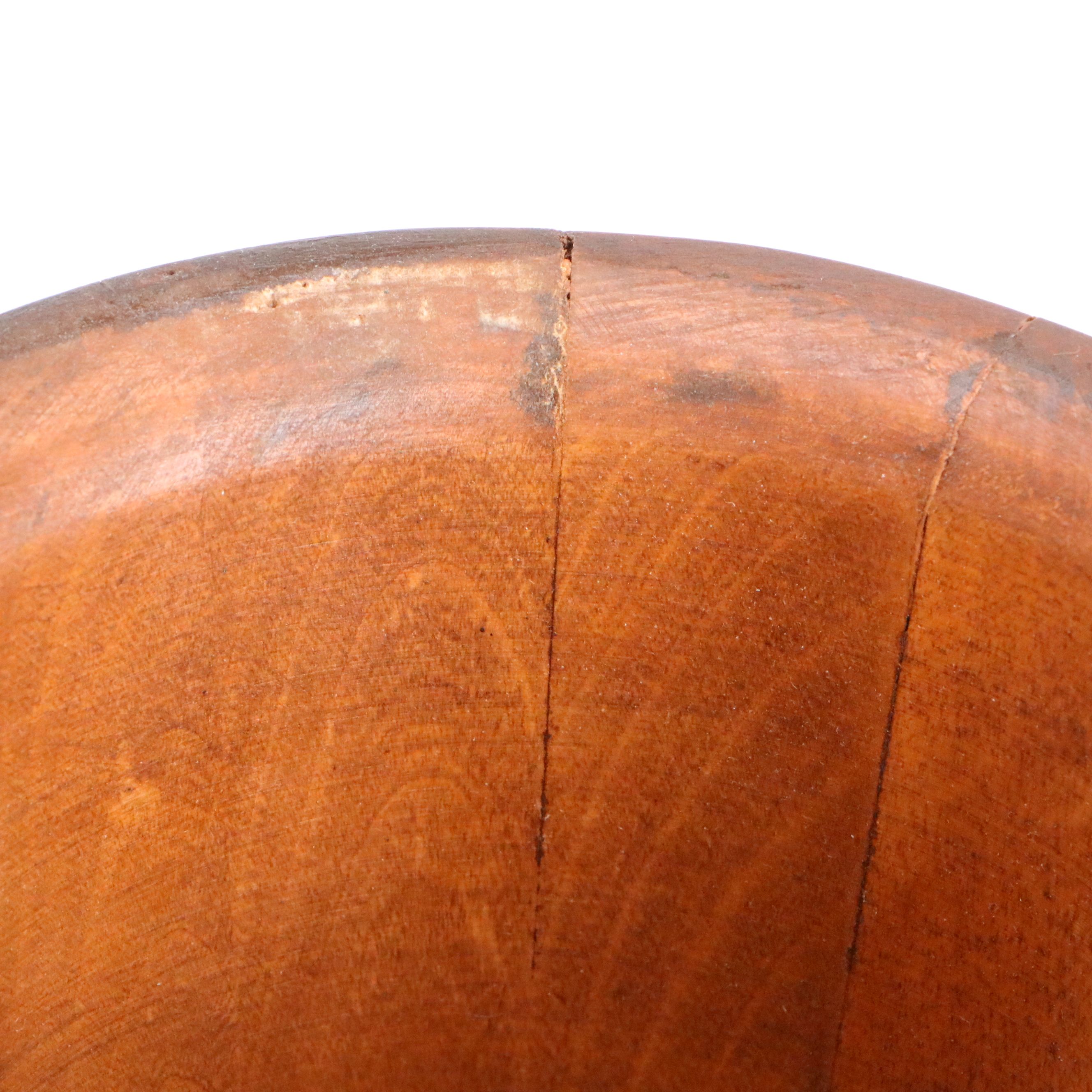 Norwegian Hand-Carved Folk Art Tankard