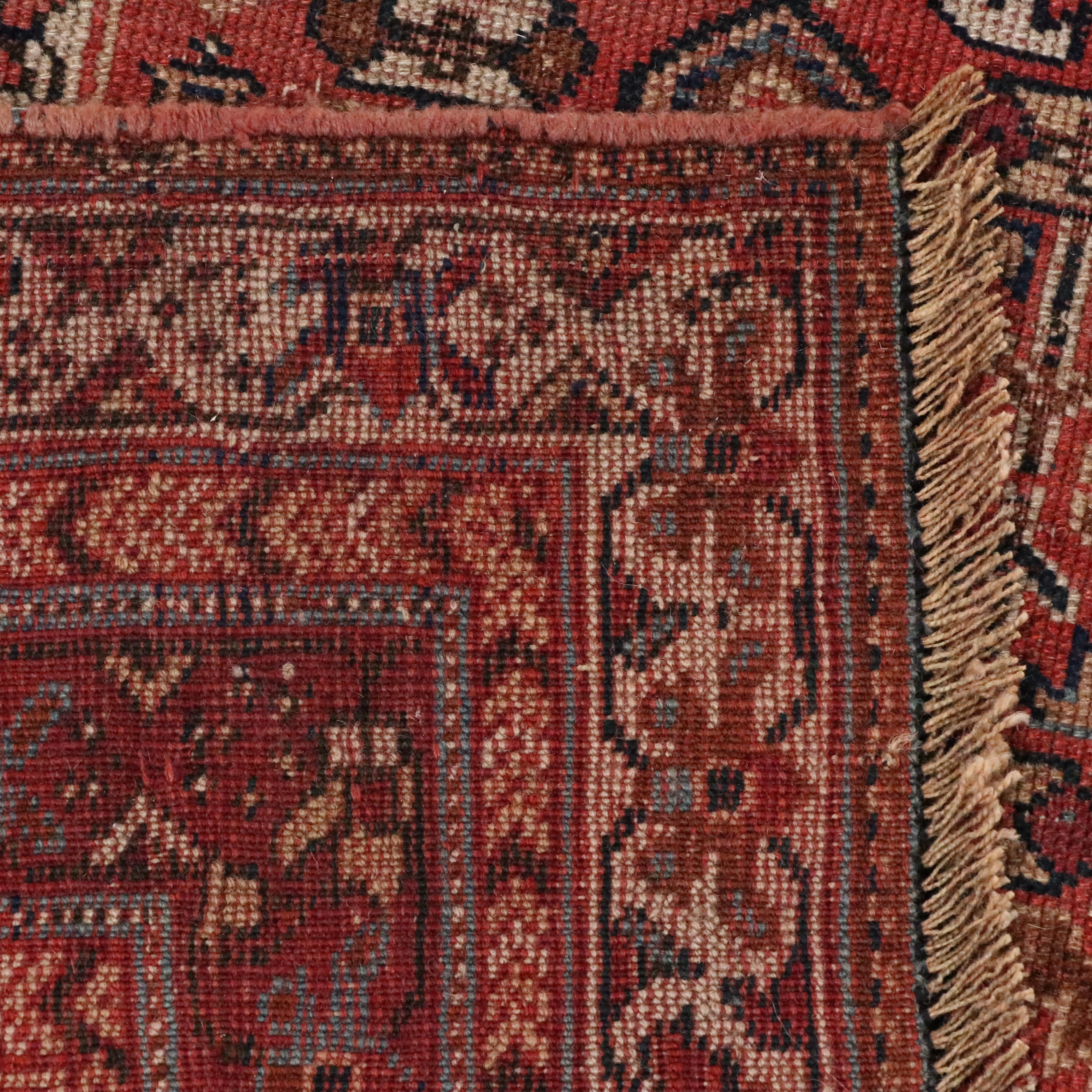 4'4 x 5'3 Hand-Knotted Caucasian Kazak Area Rug