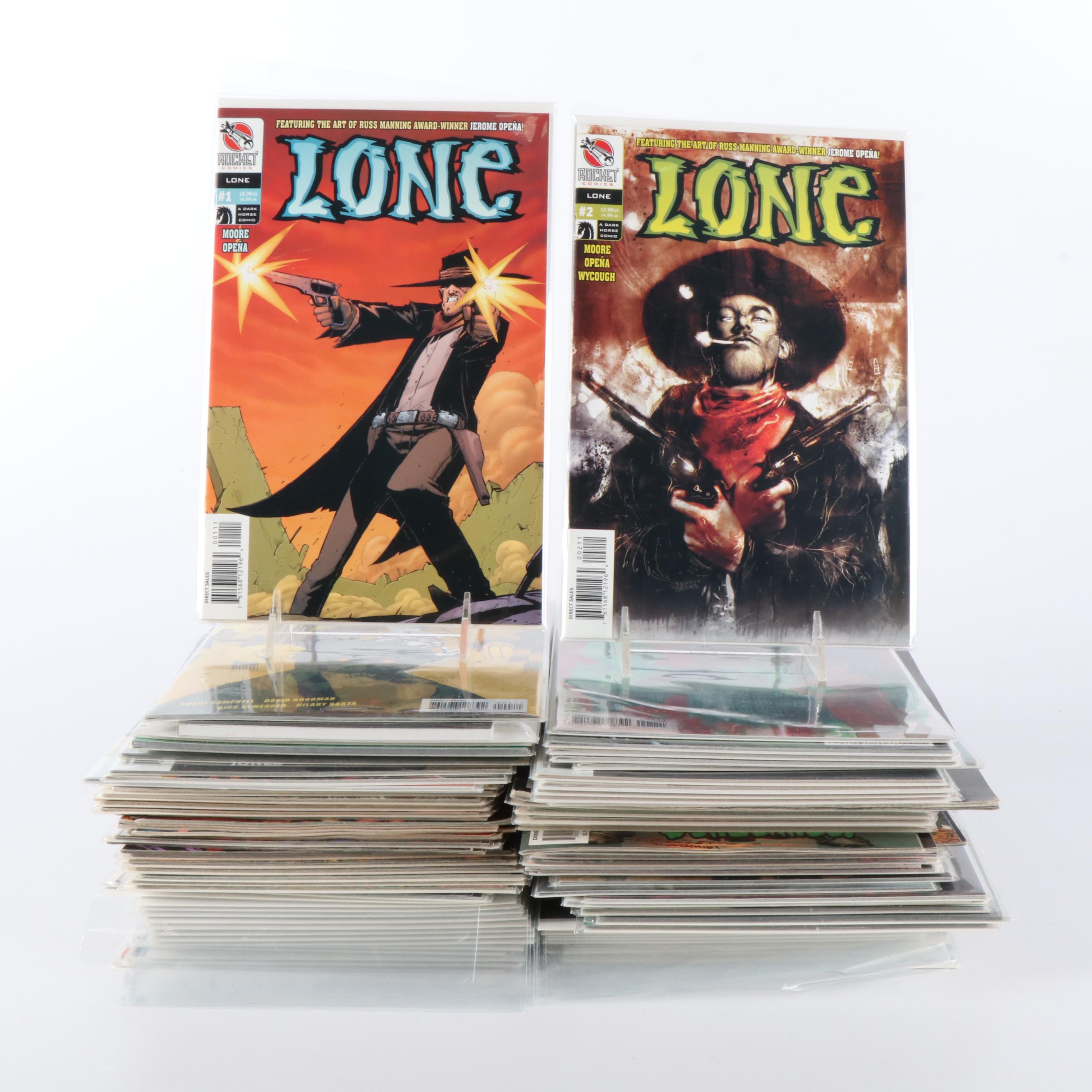150+ Modern Age Comics Including "Conan the Barbarian" and "Lone"
