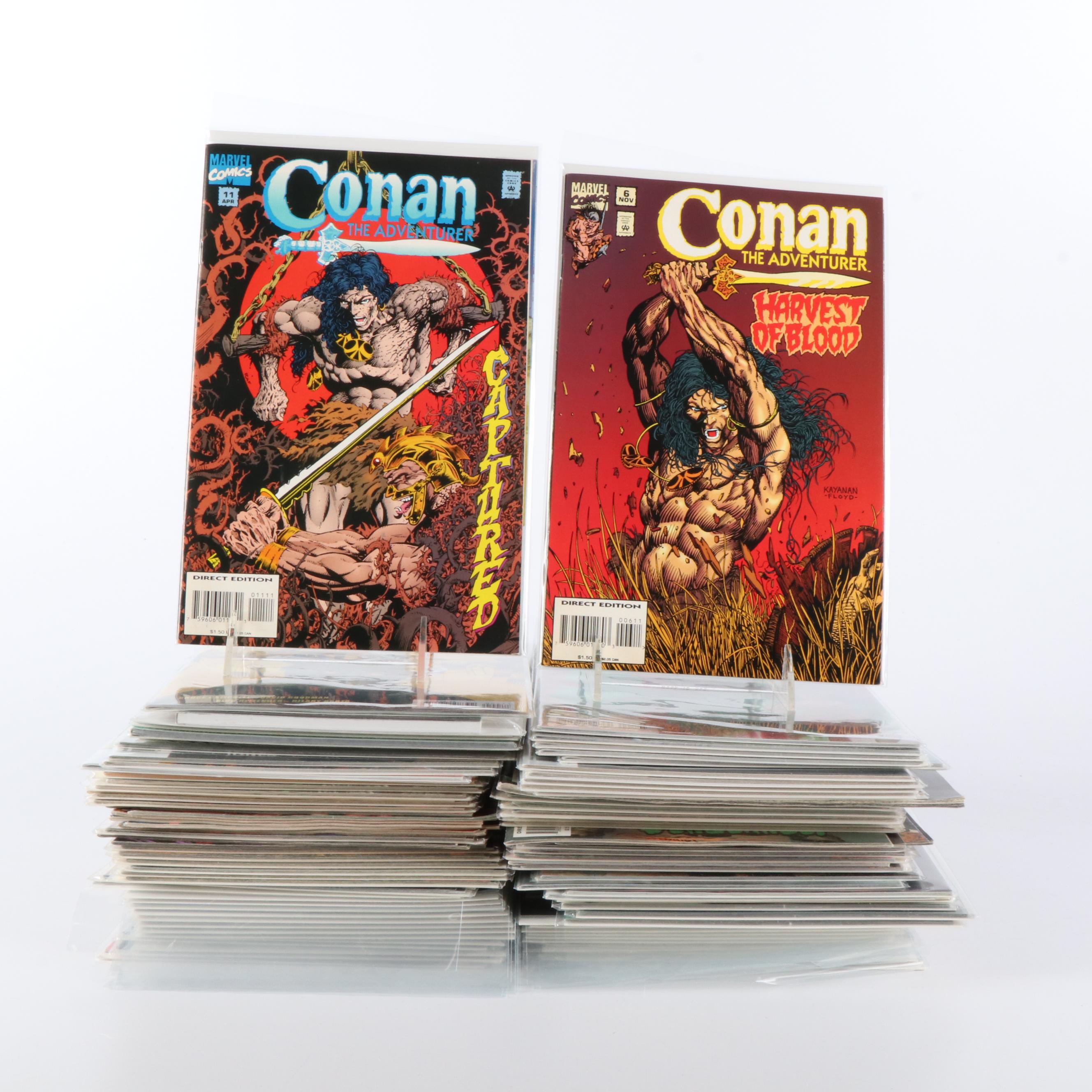 150+ Modern Age Comics Including "Conan the Barbarian" and "Lone"