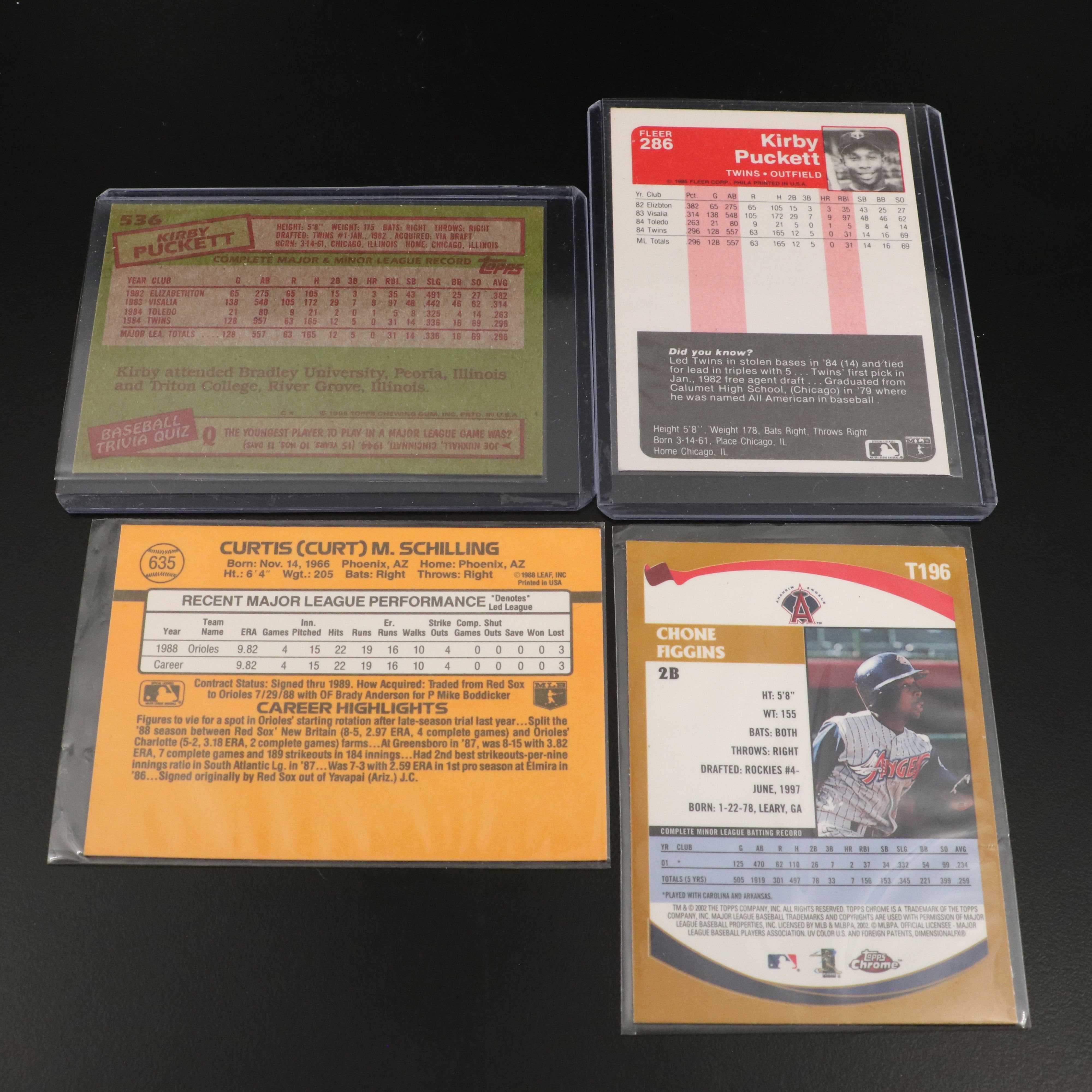 Topps with Other Baseball Cards Featuring Rickey Henderson Rookie and More