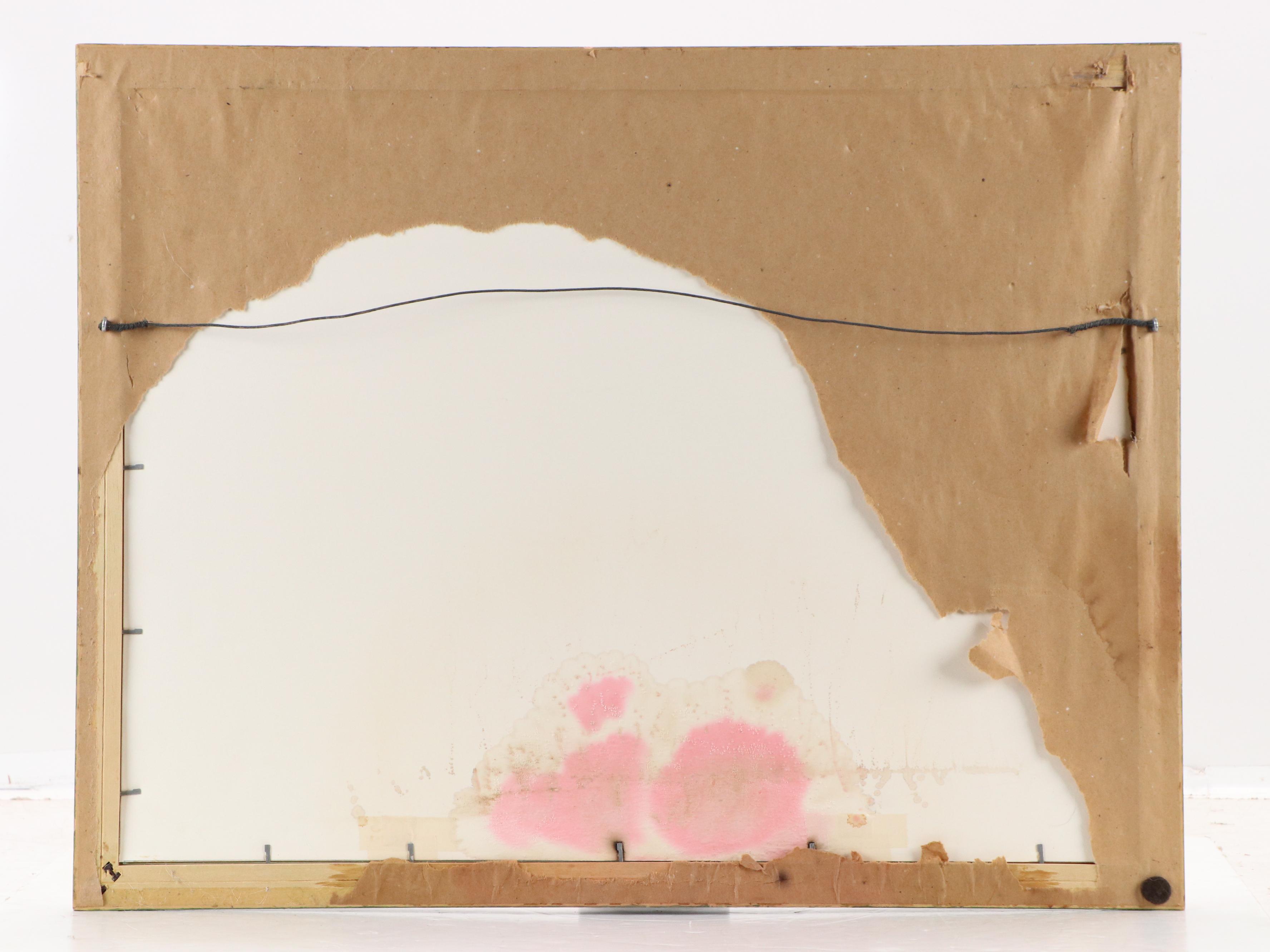 Warren S. Pratt Watercolor Painting of Harbor Scene, 20th Century