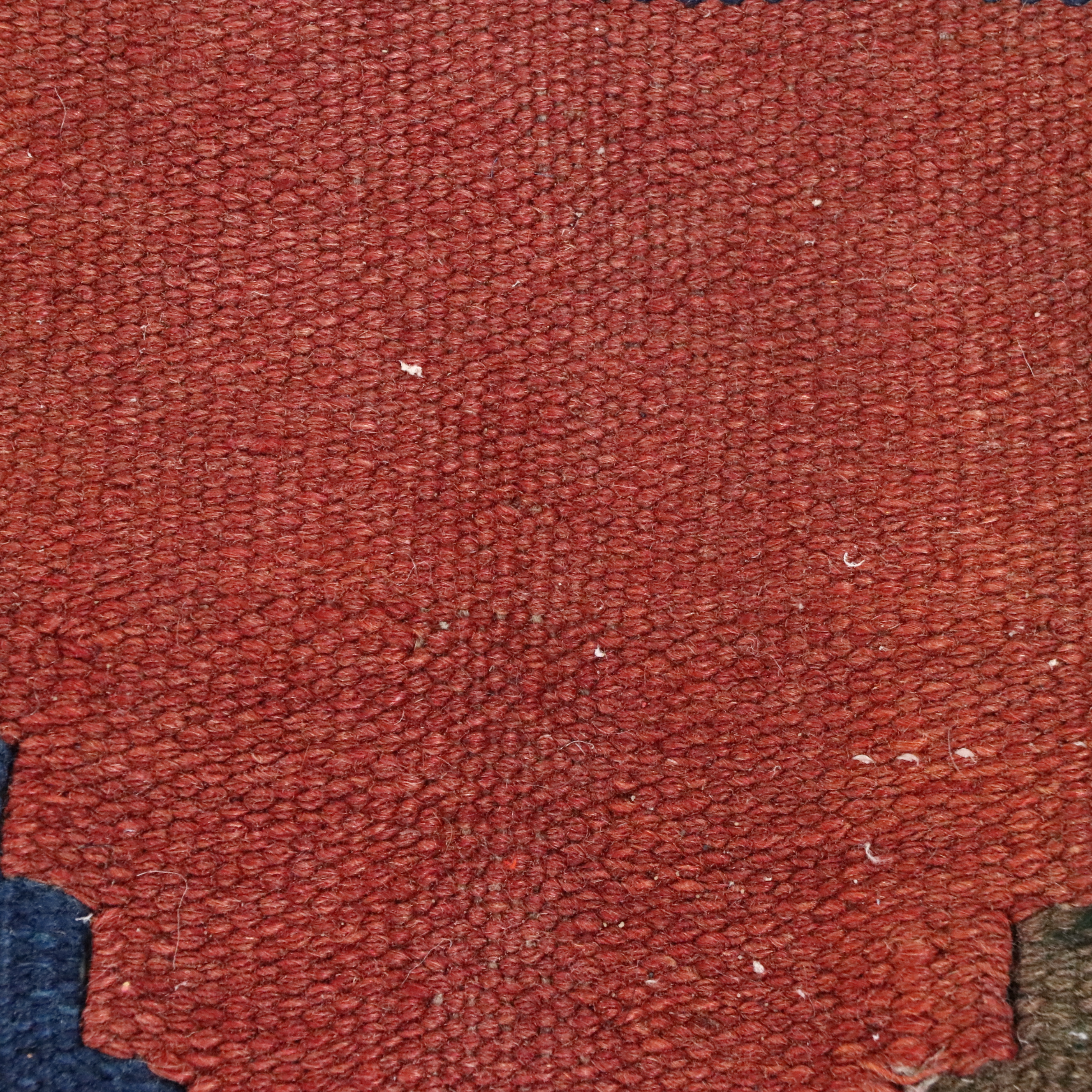 6'7 x 8'9 Handwoven Turkish Kilim Area Rug