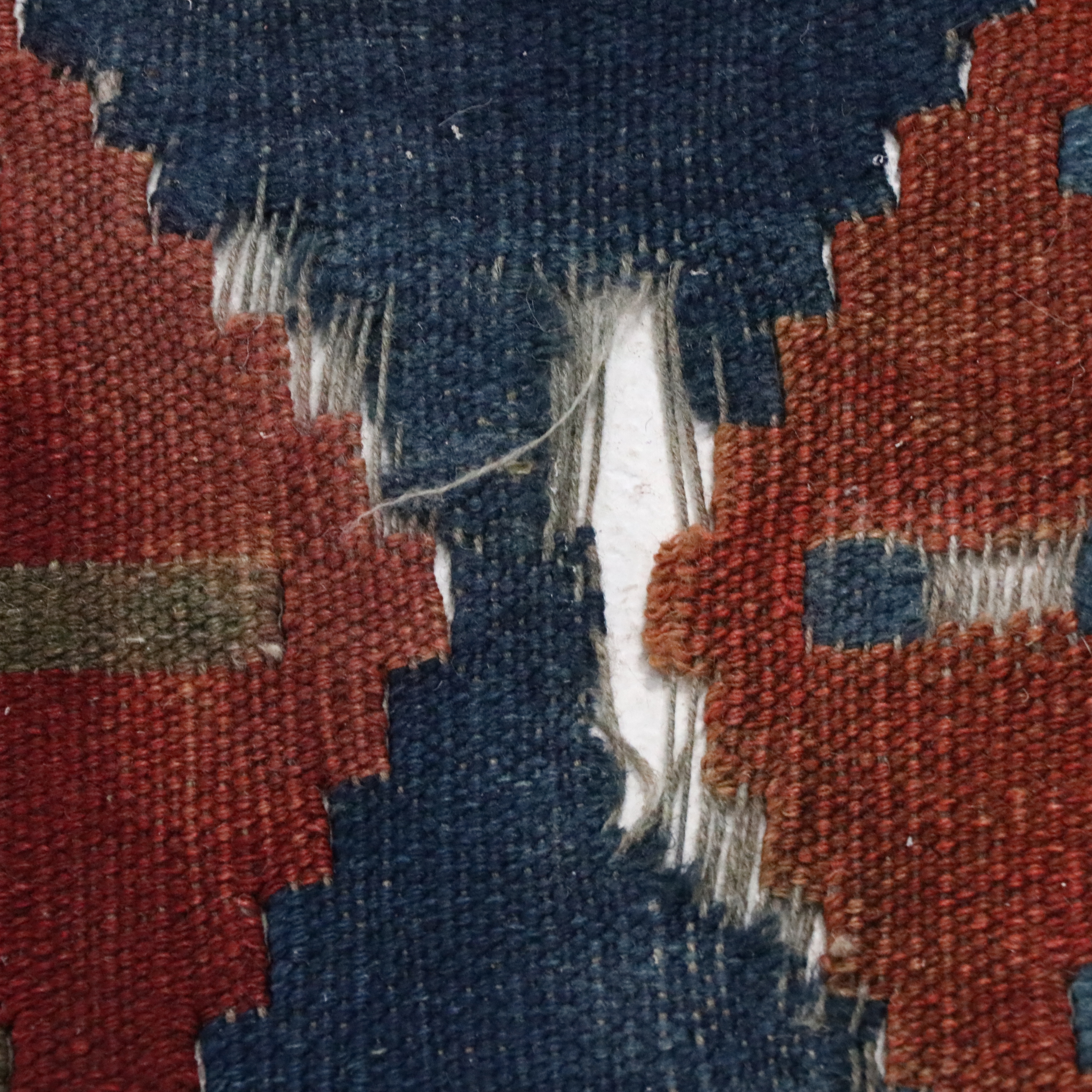 6'7 x 8'9 Handwoven Turkish Kilim Area Rug