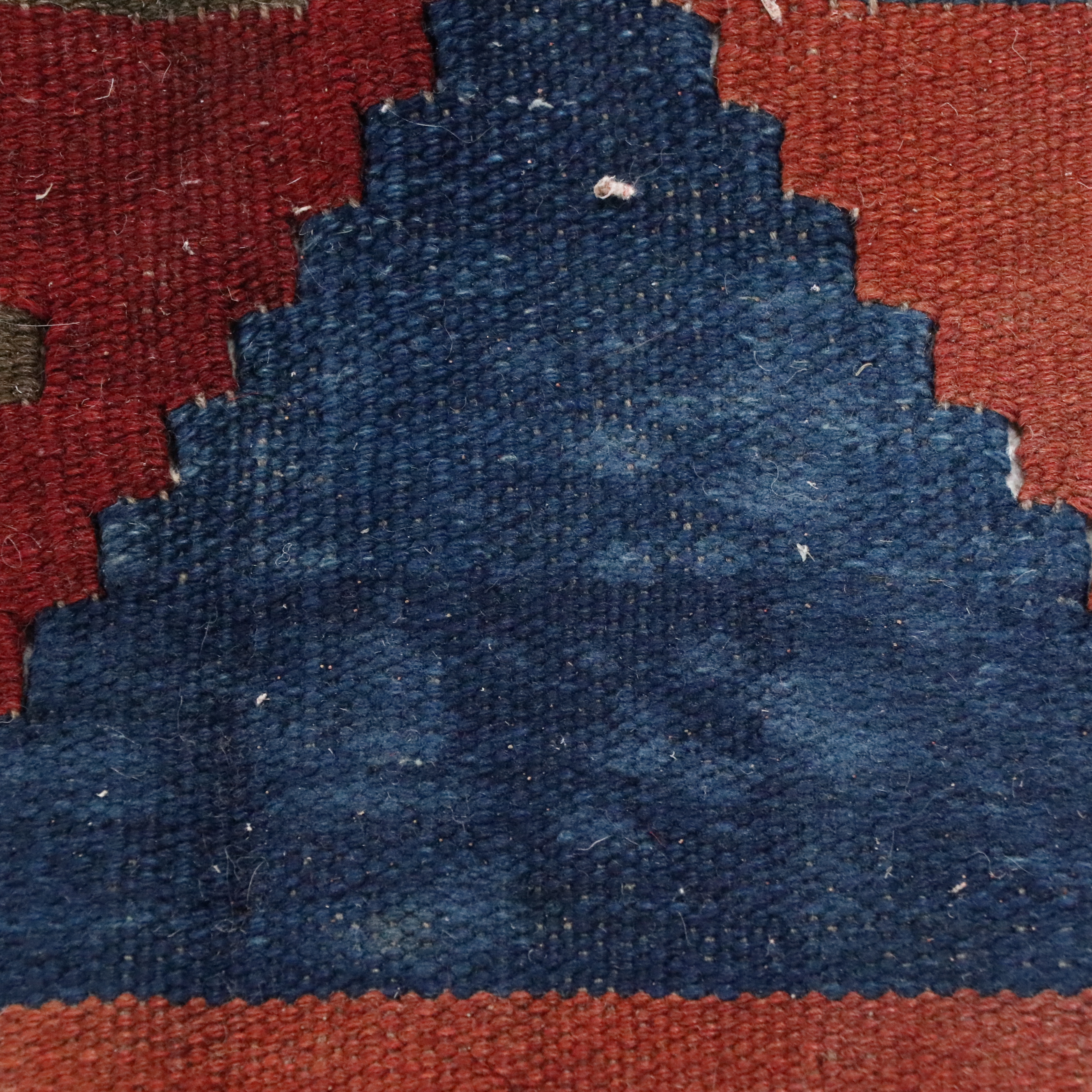 6'7 x 8'9 Handwoven Turkish Kilim Area Rug