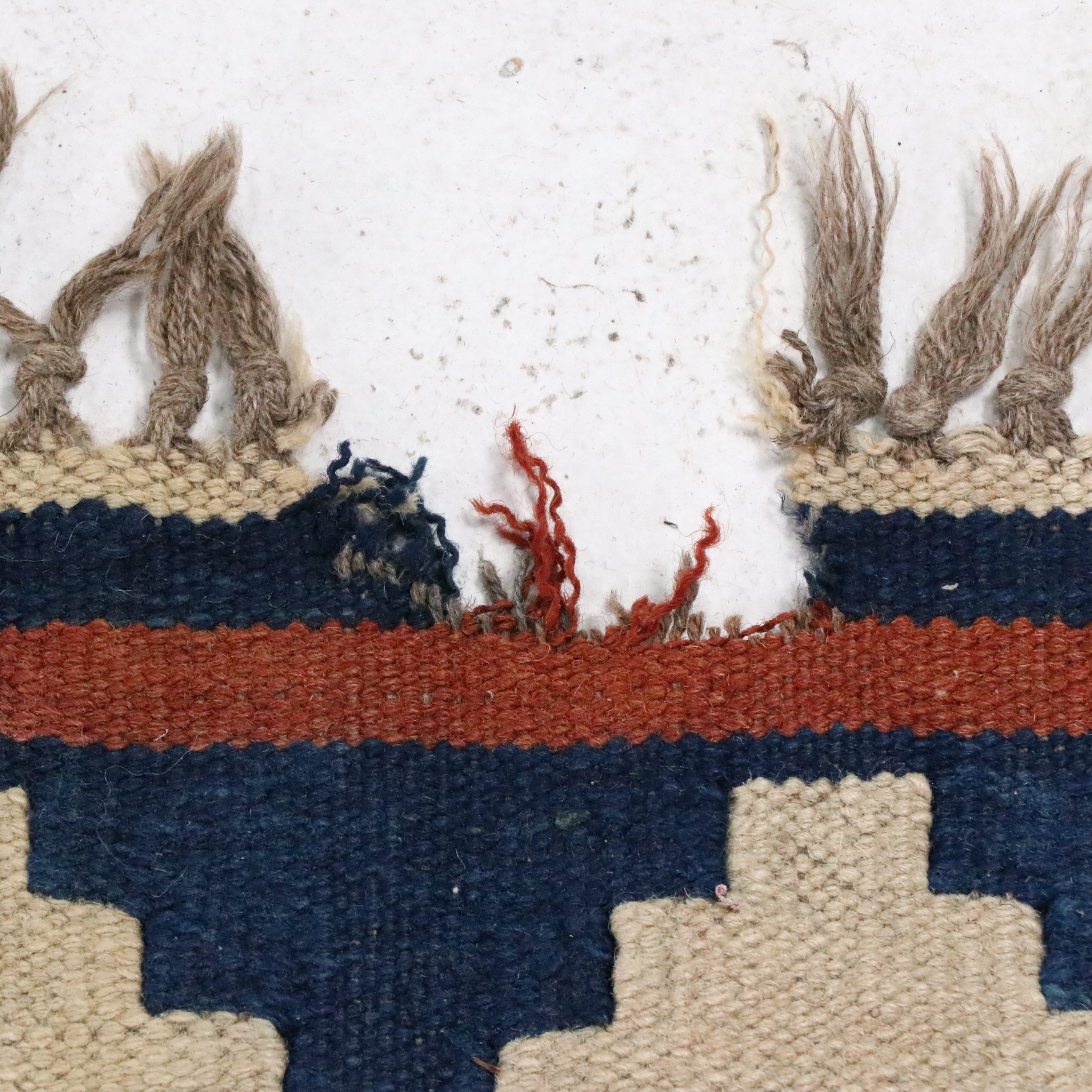 6'7 x 8'9 Handwoven Turkish Kilim Area Rug