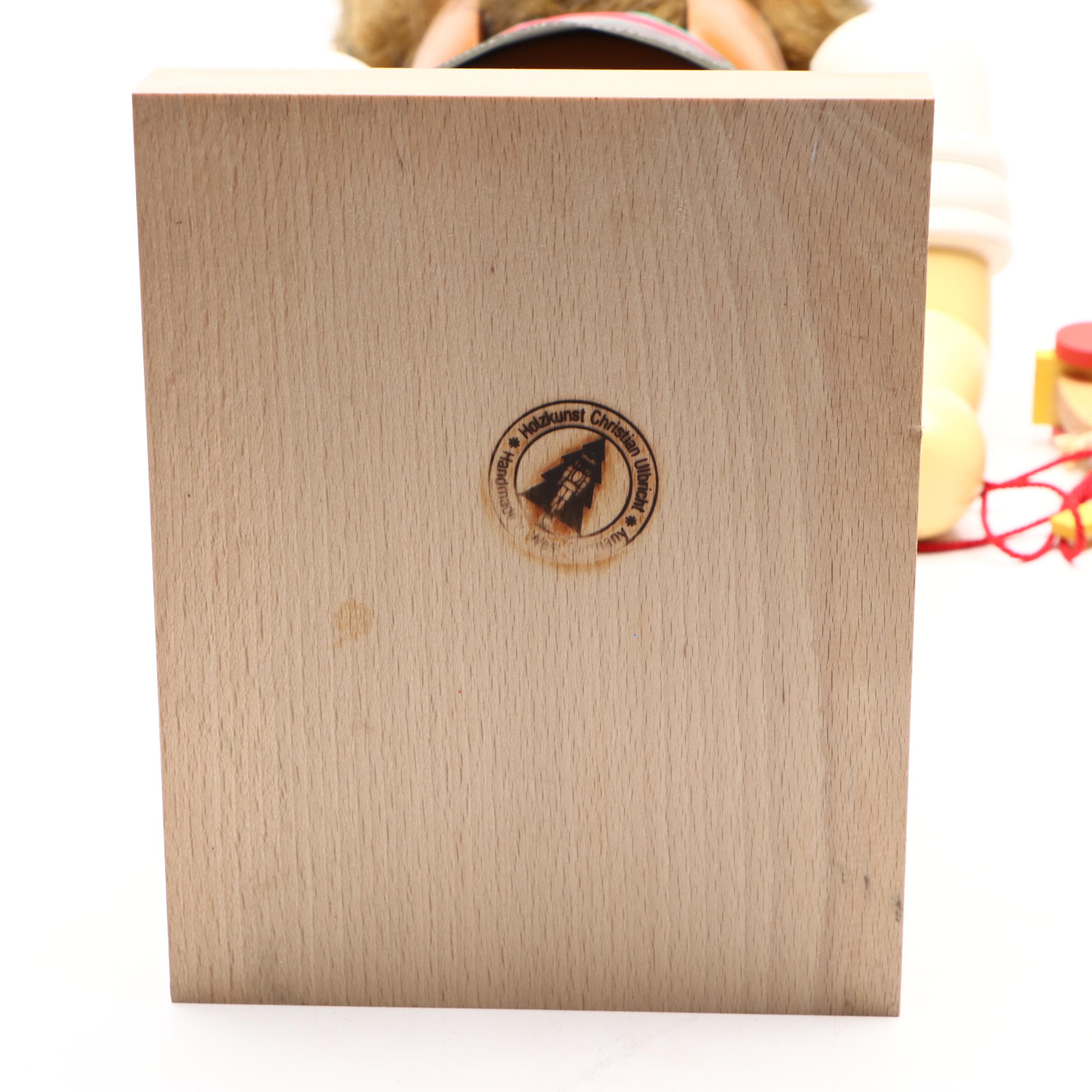 Christian Ulbricht Wooden Toy Maker Nutcracker