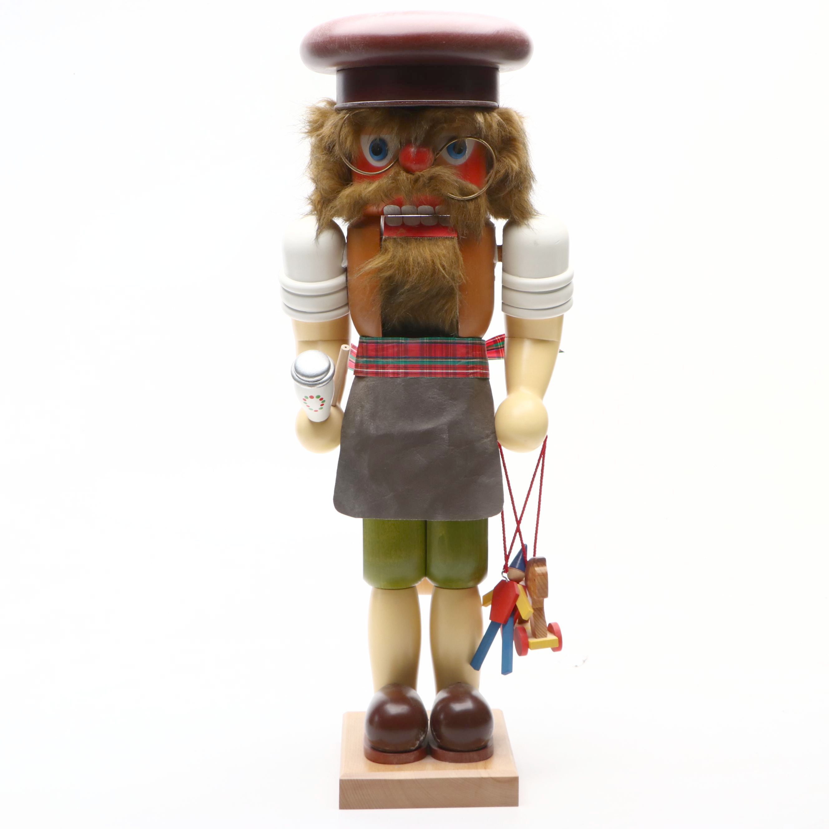 Christian Ulbricht Wooden Toy Maker Nutcracker