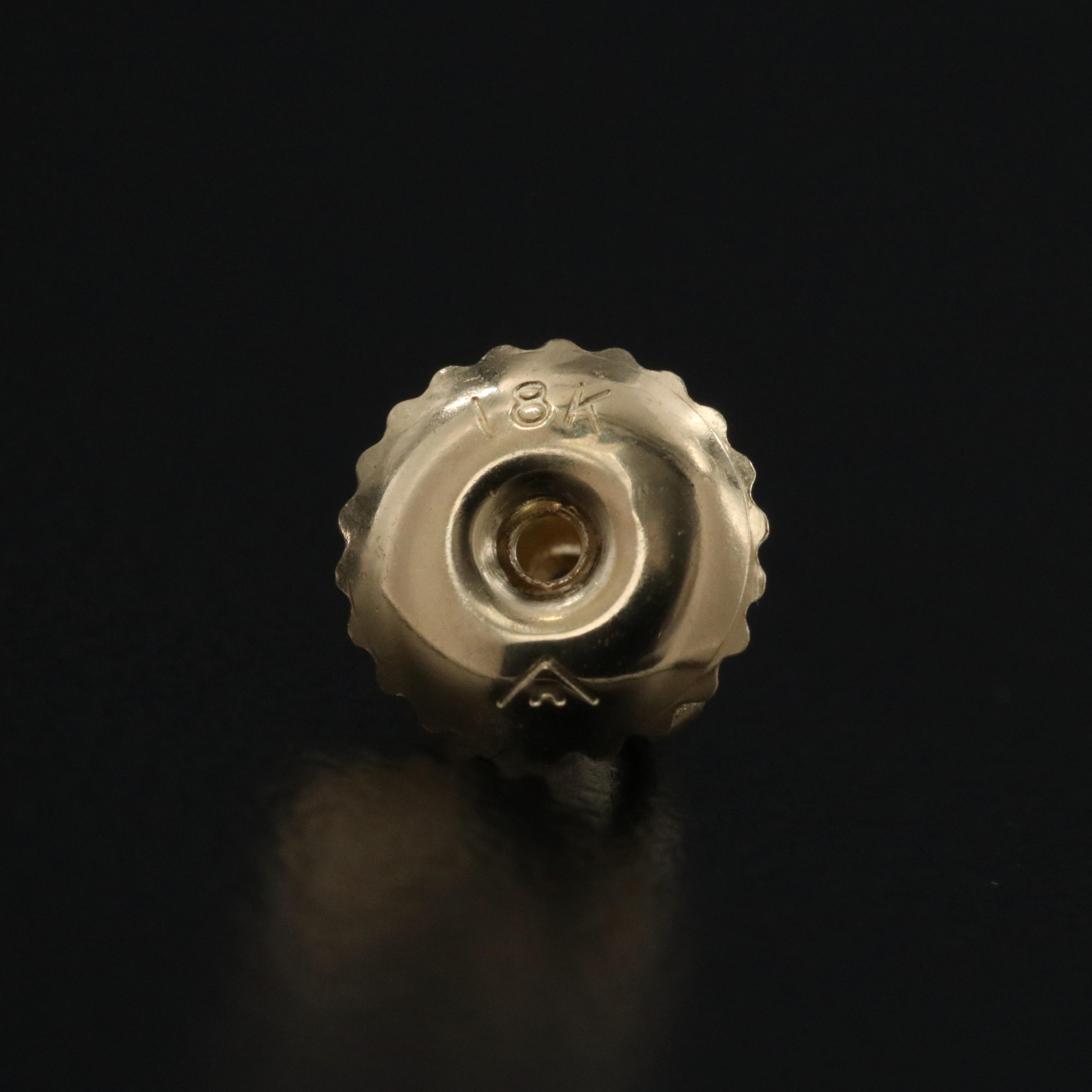 18K 3.01 CTW Lab Grown Diamond Stud Earrings with IGI Jewelry Report