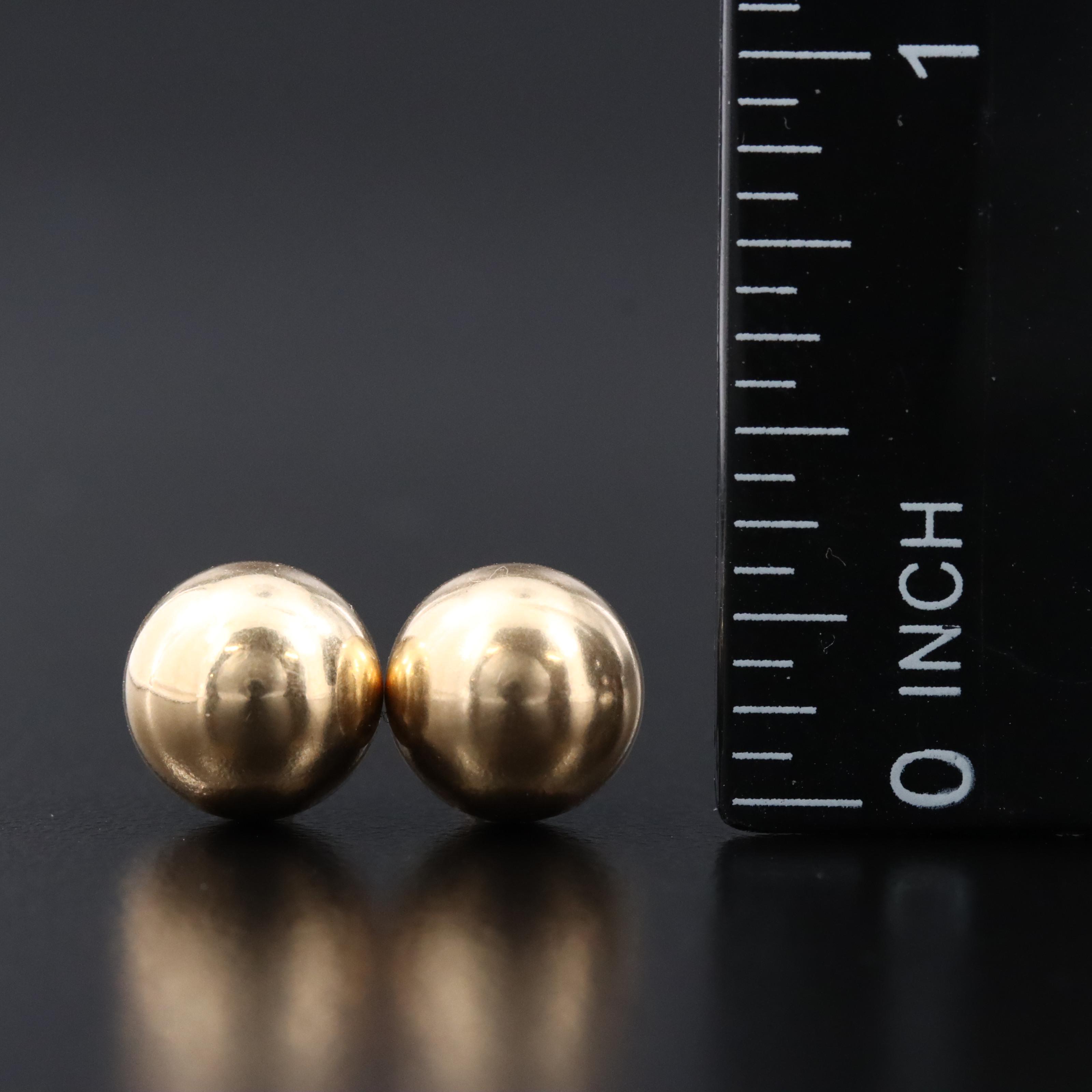 14K Stud Earrings