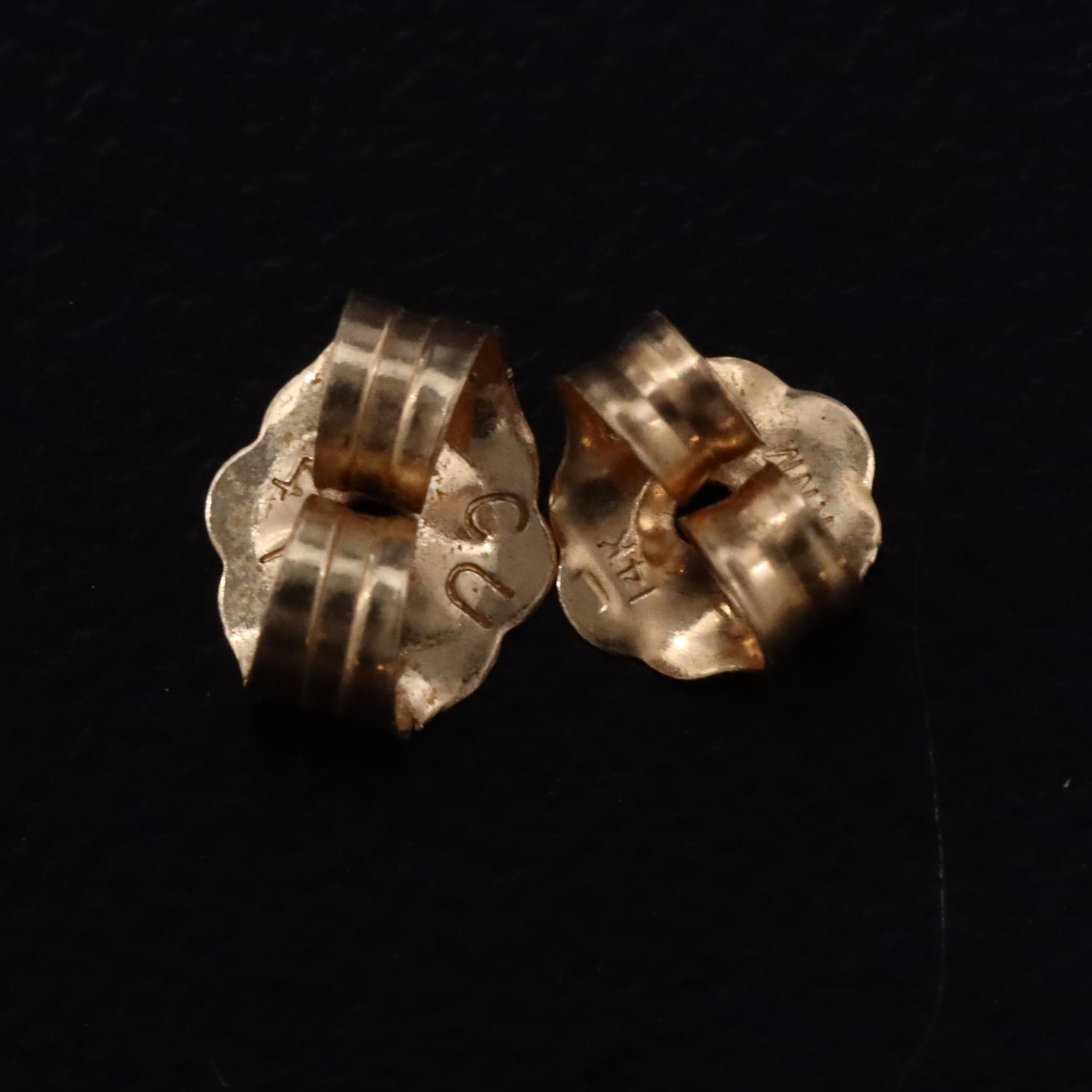 14K Stud Earrings