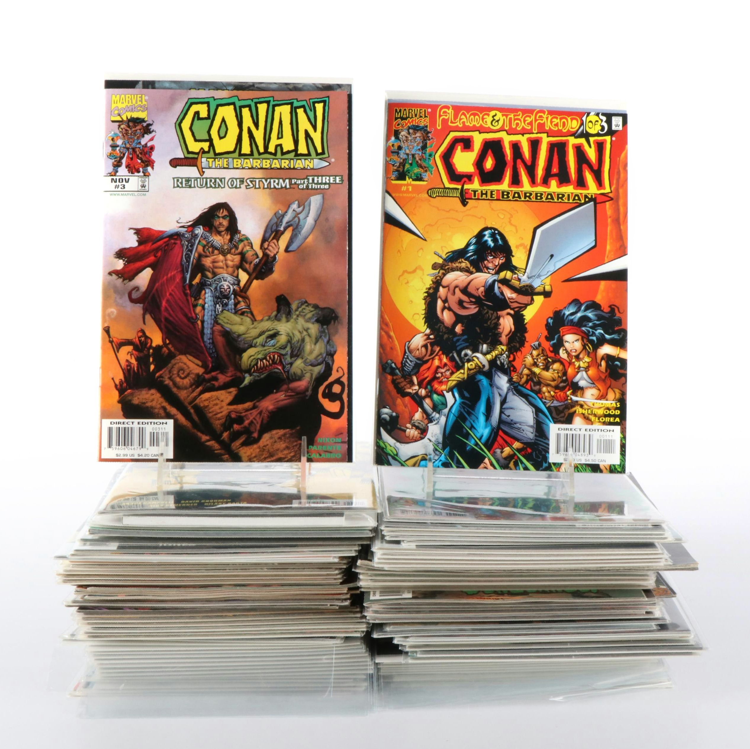 150+ Modern Age Comics Including "Conan the Barbarian" and "Lone"