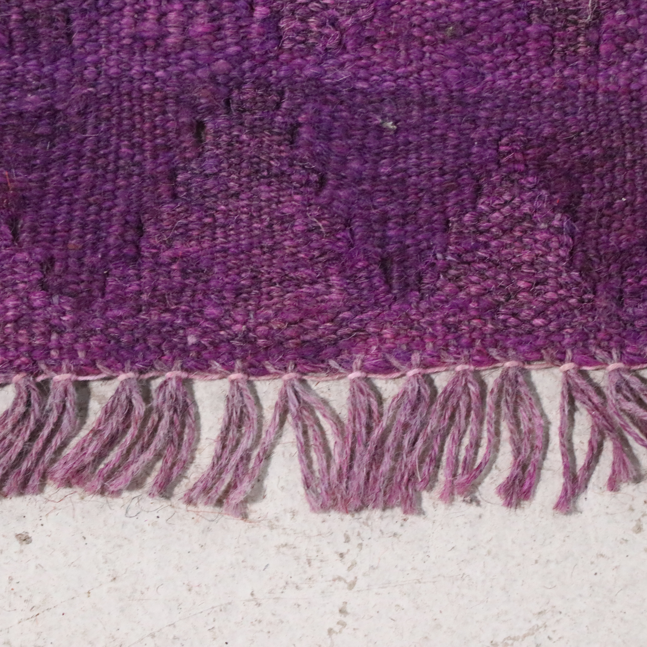 5'9 x 8'6 Handwoven Pakistani Kilim Overdyed Area Rug