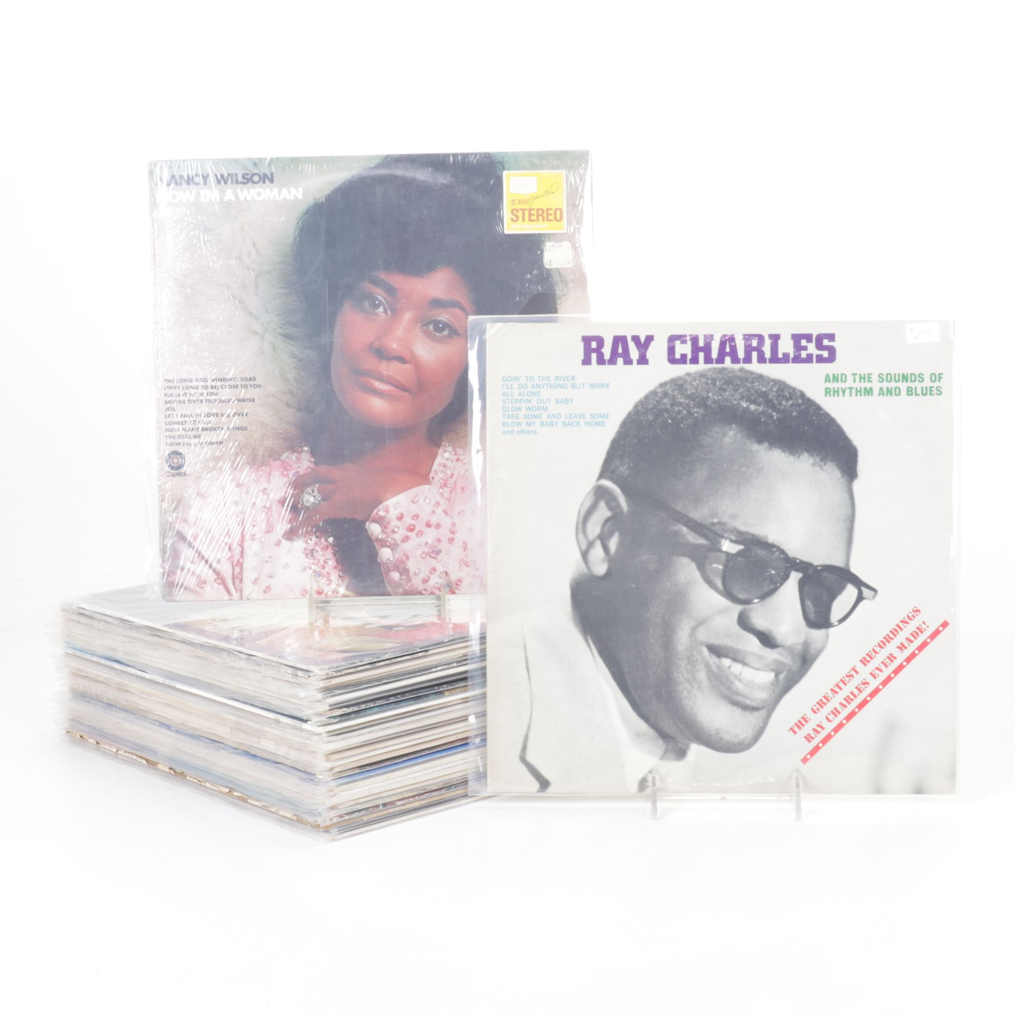 Ray Charles, Nancy Wilson & The Mills Brothers Vinyl Record Albums