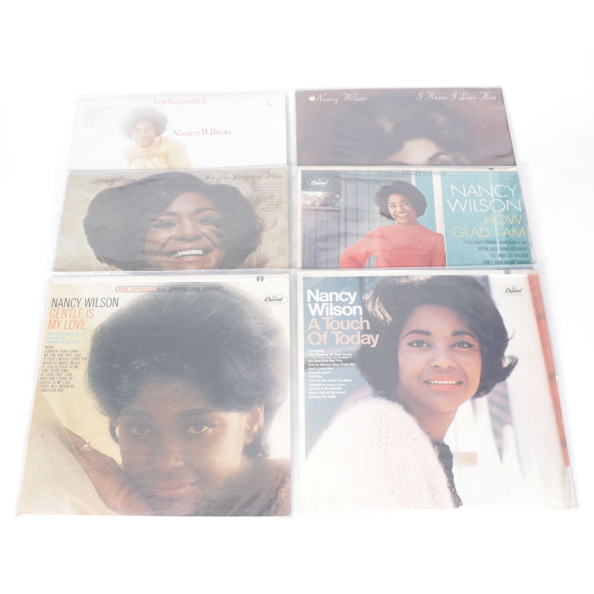 Ray Charles, Nancy Wilson & The Mills Brothers Vinyl Record Albums