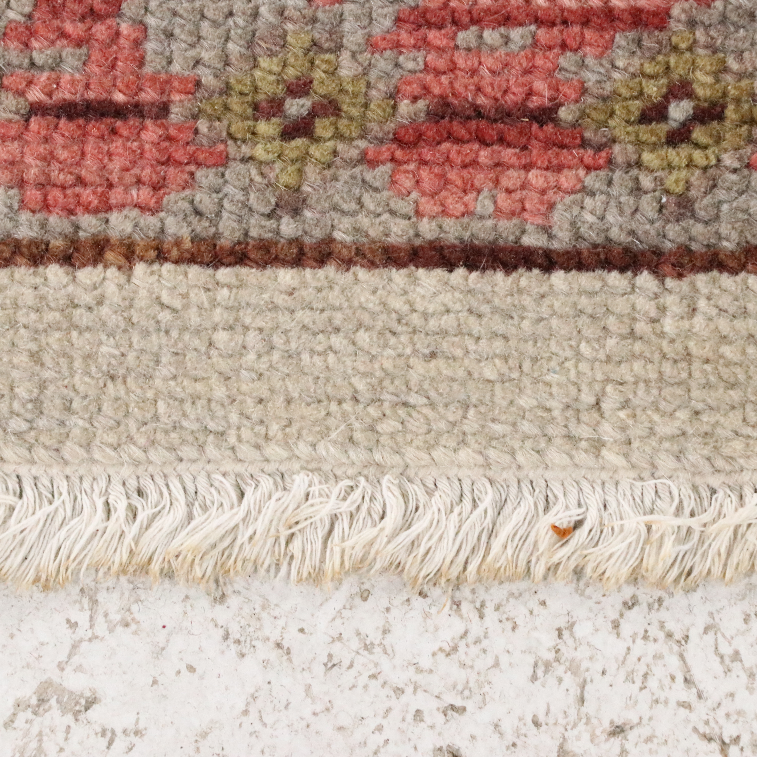 8'1 x 11' Hand-Knotted Indo-Persian Heriz Area Rug