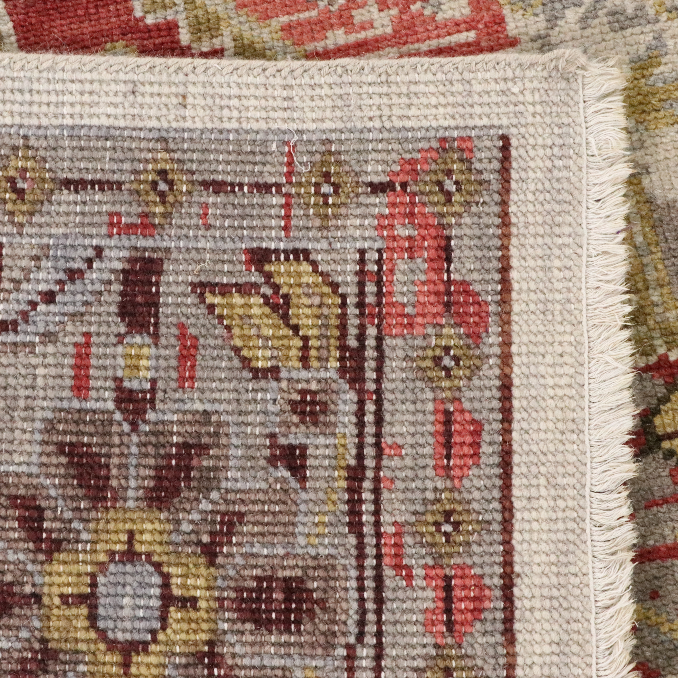 8'1 x 11' Hand-Knotted Indo-Persian Heriz Area Rug