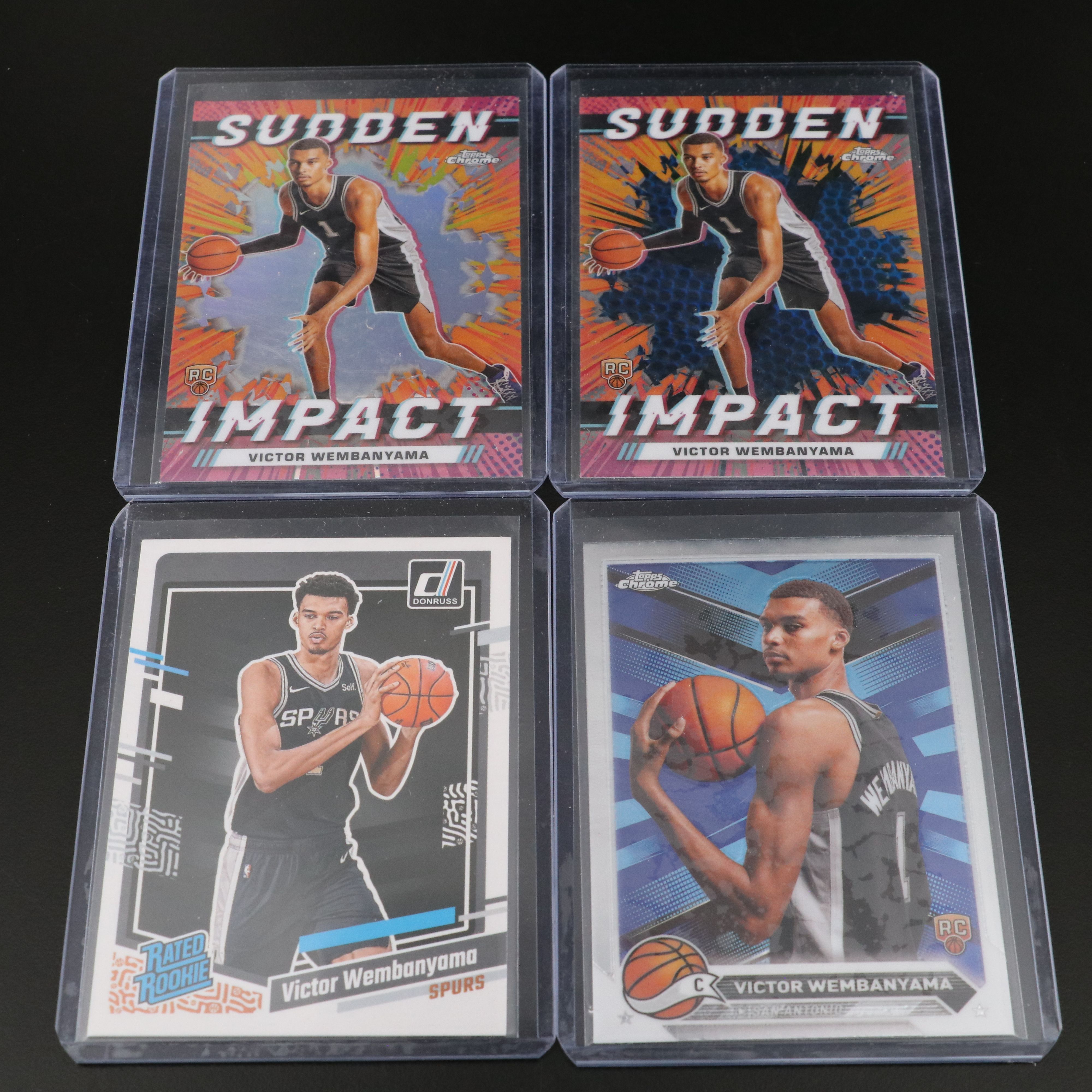 Victor Wembanyama Rookie Basketball Cards with Sealed Sets, 1990s-2020s