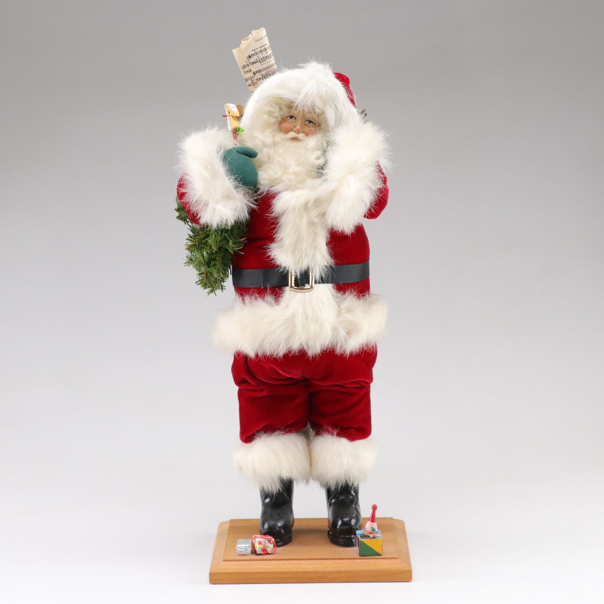 Lynn Haney "Jolly Old Santa" Christmas Figurine, 1992
