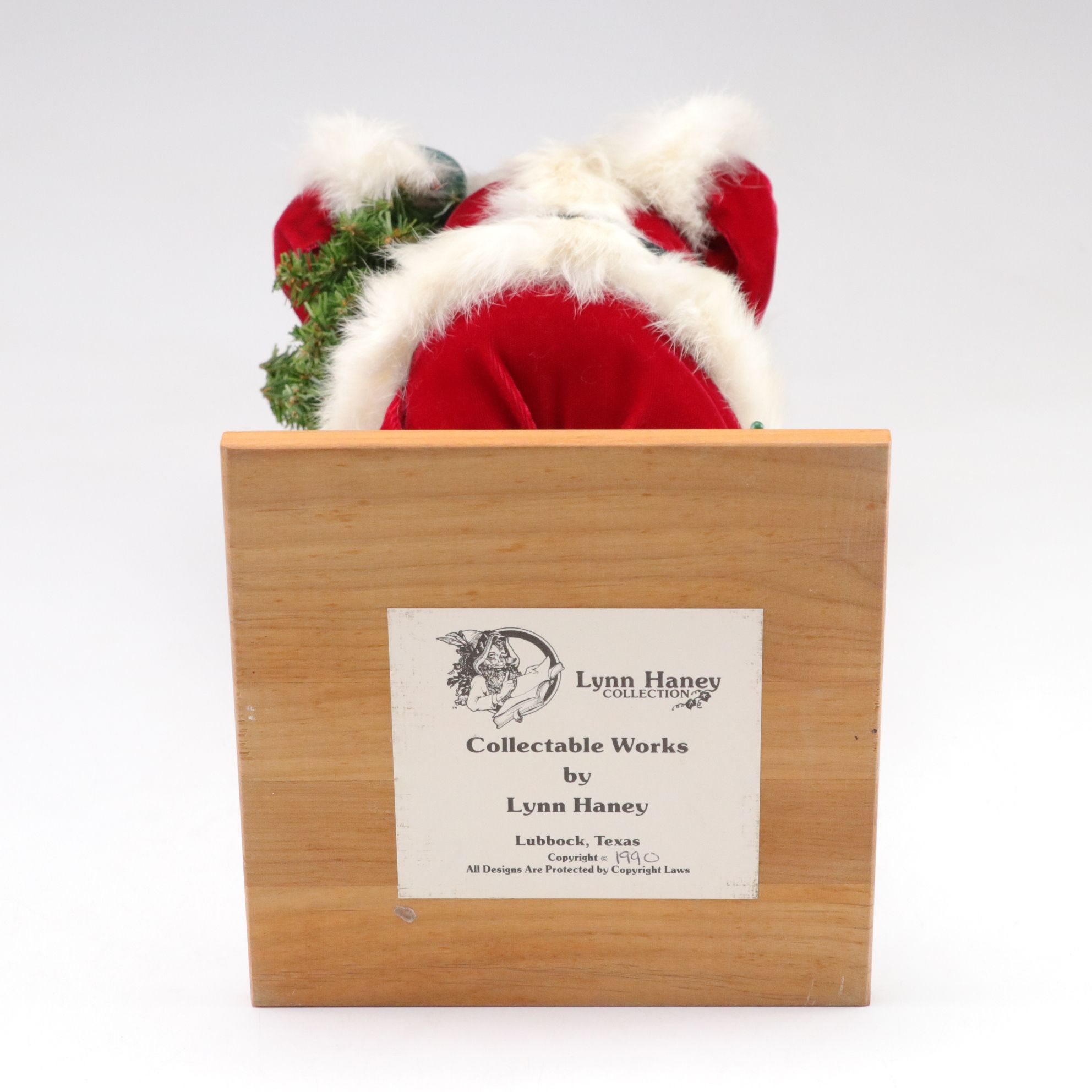 Lynn Haney "Jolly Old Santa" Christmas Figurine, 1992