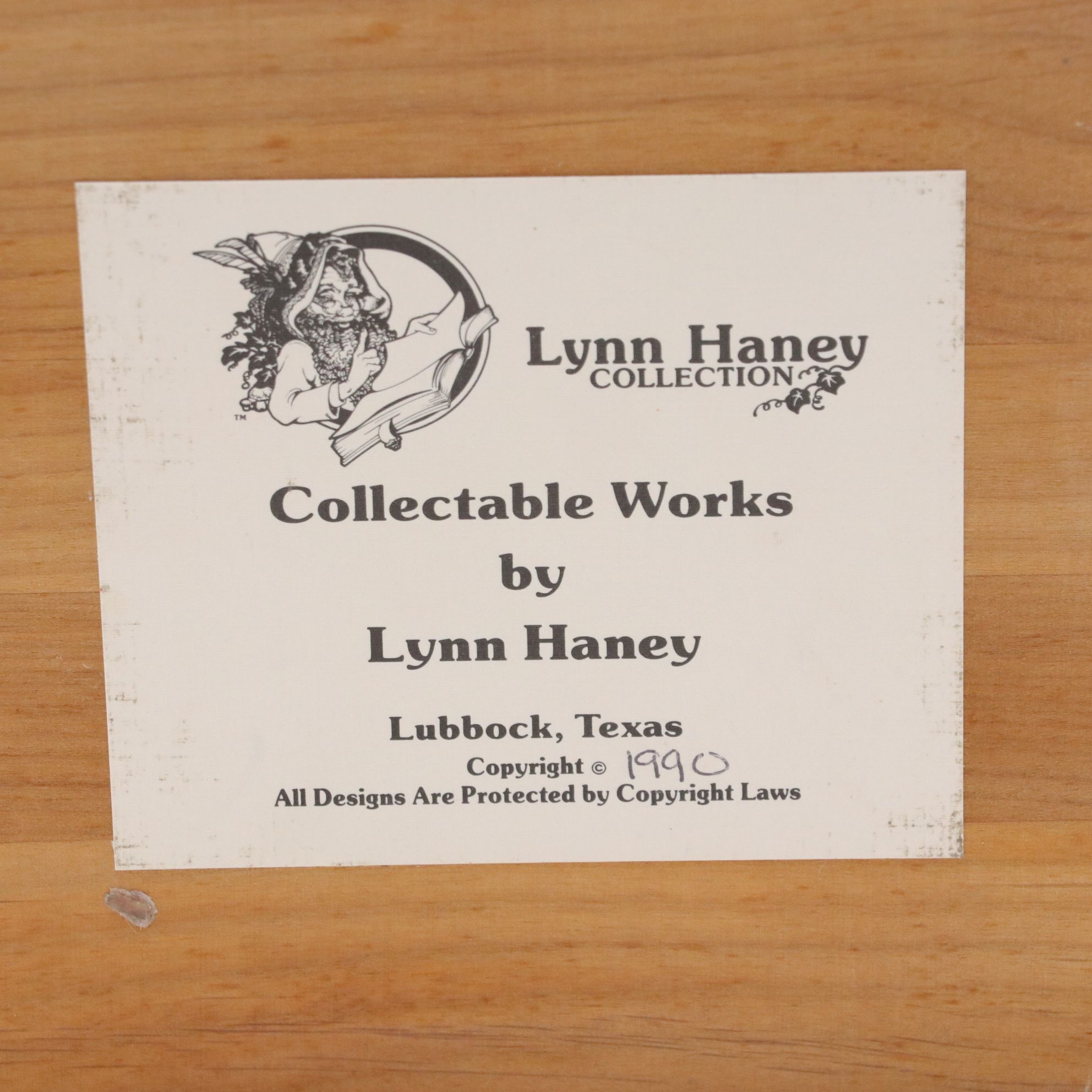 Lynn Haney "Jolly Old Santa" Christmas Figurine, 1992