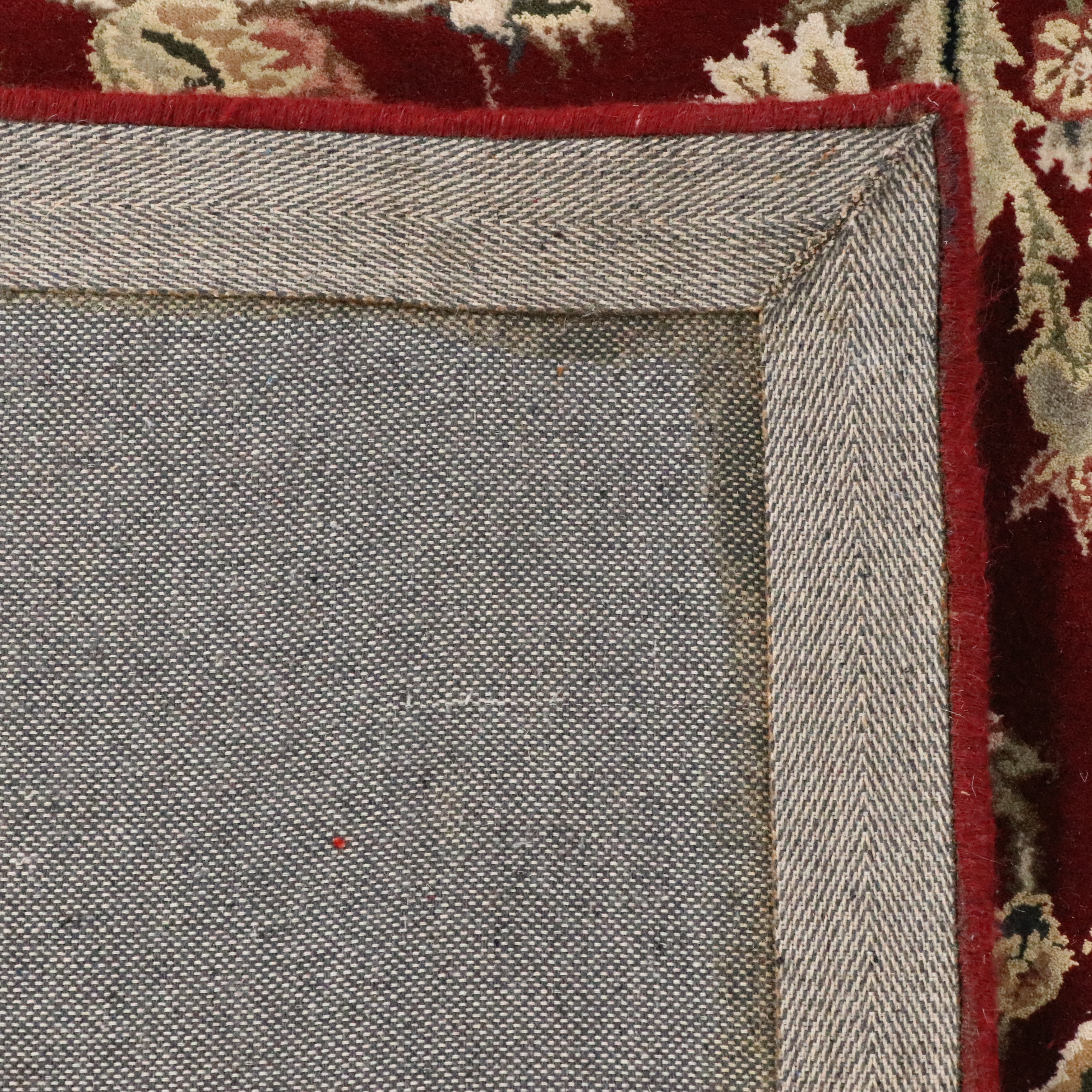 5'9 x 8'10 Hand-Tufted Indian Agra Area Rug