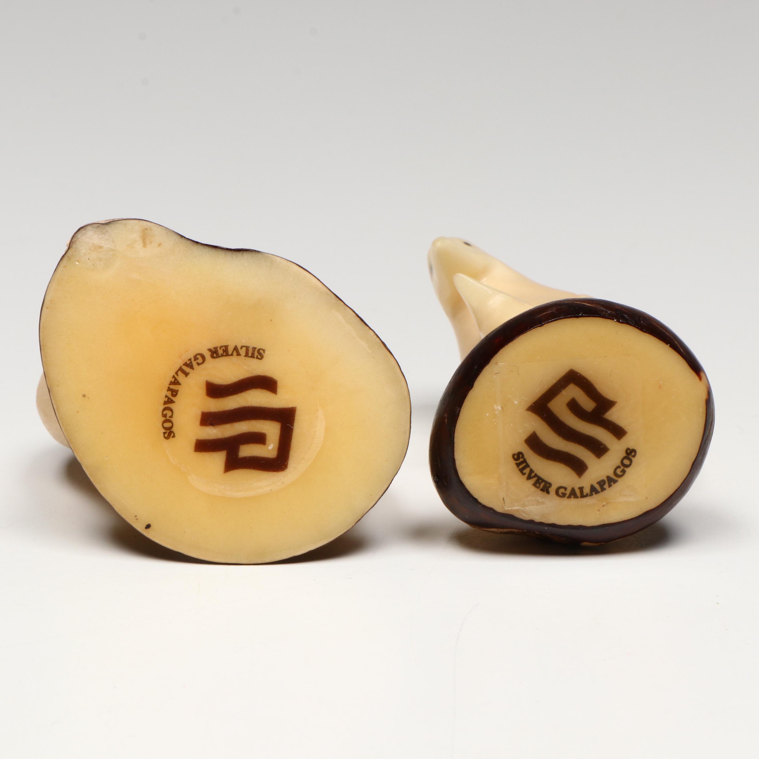 Art Deco Style Marble Bookends with Rose Quartz Grapes and Stone Figurines