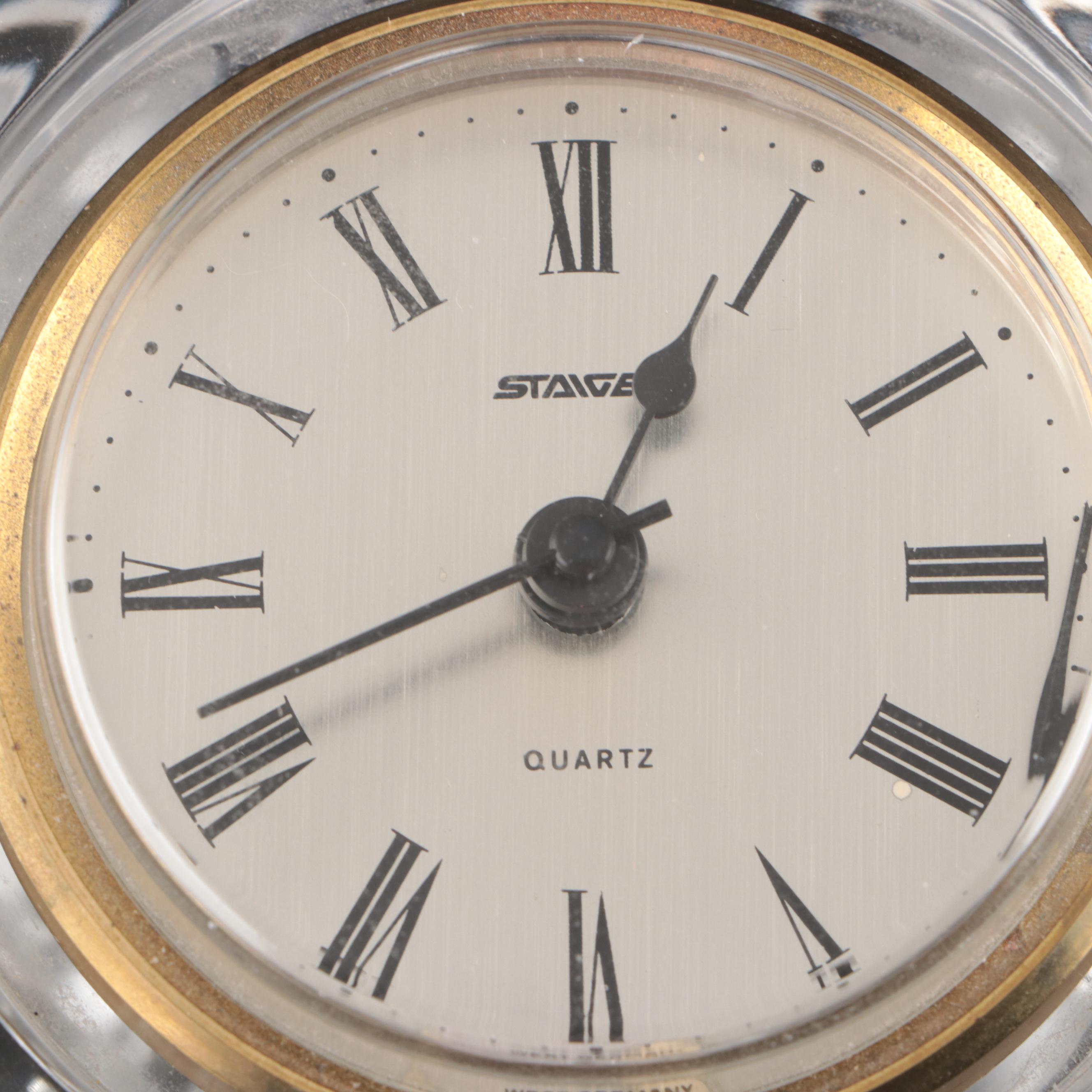 Waterford Crystal Desk Clocks and Standing Star Paperweight