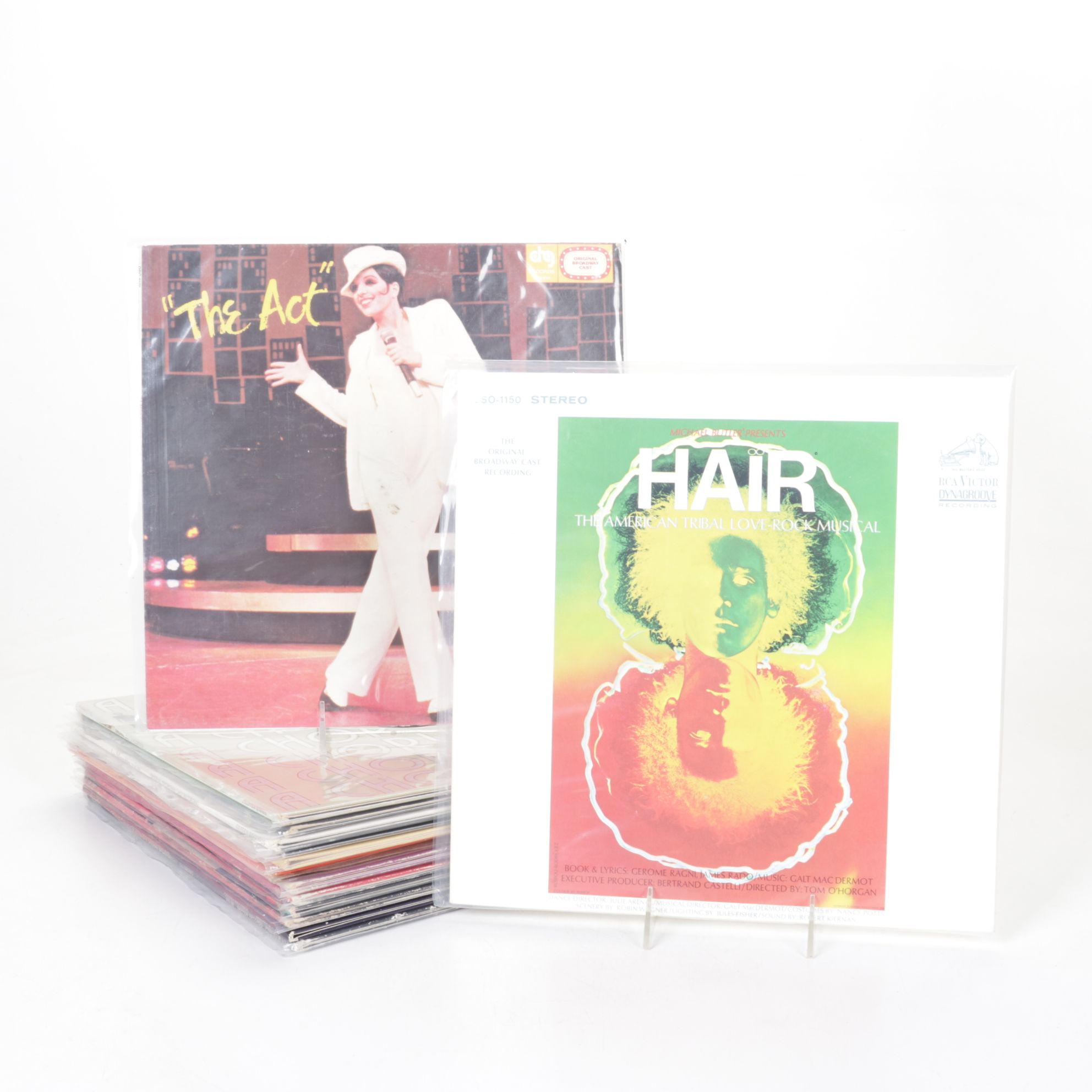 "Hair" and "The Act" with "A Chorus Line" and More Musical Soundtrack Vinyls