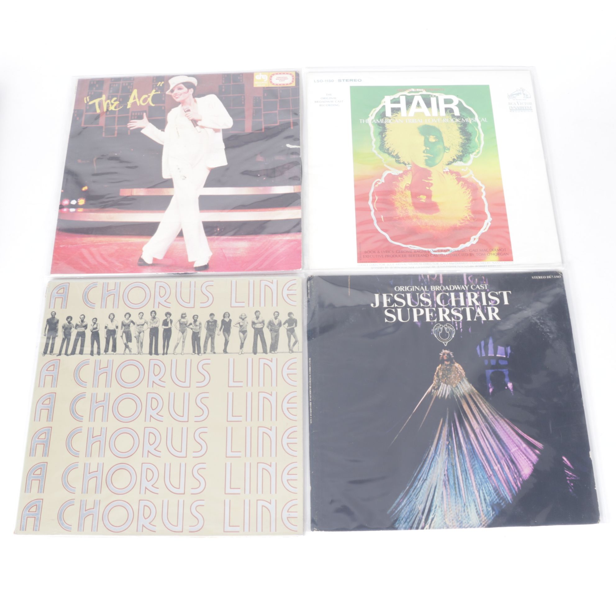 "Hair" and "The Act" with "A Chorus Line" and More Musical Soundtrack Vinyls