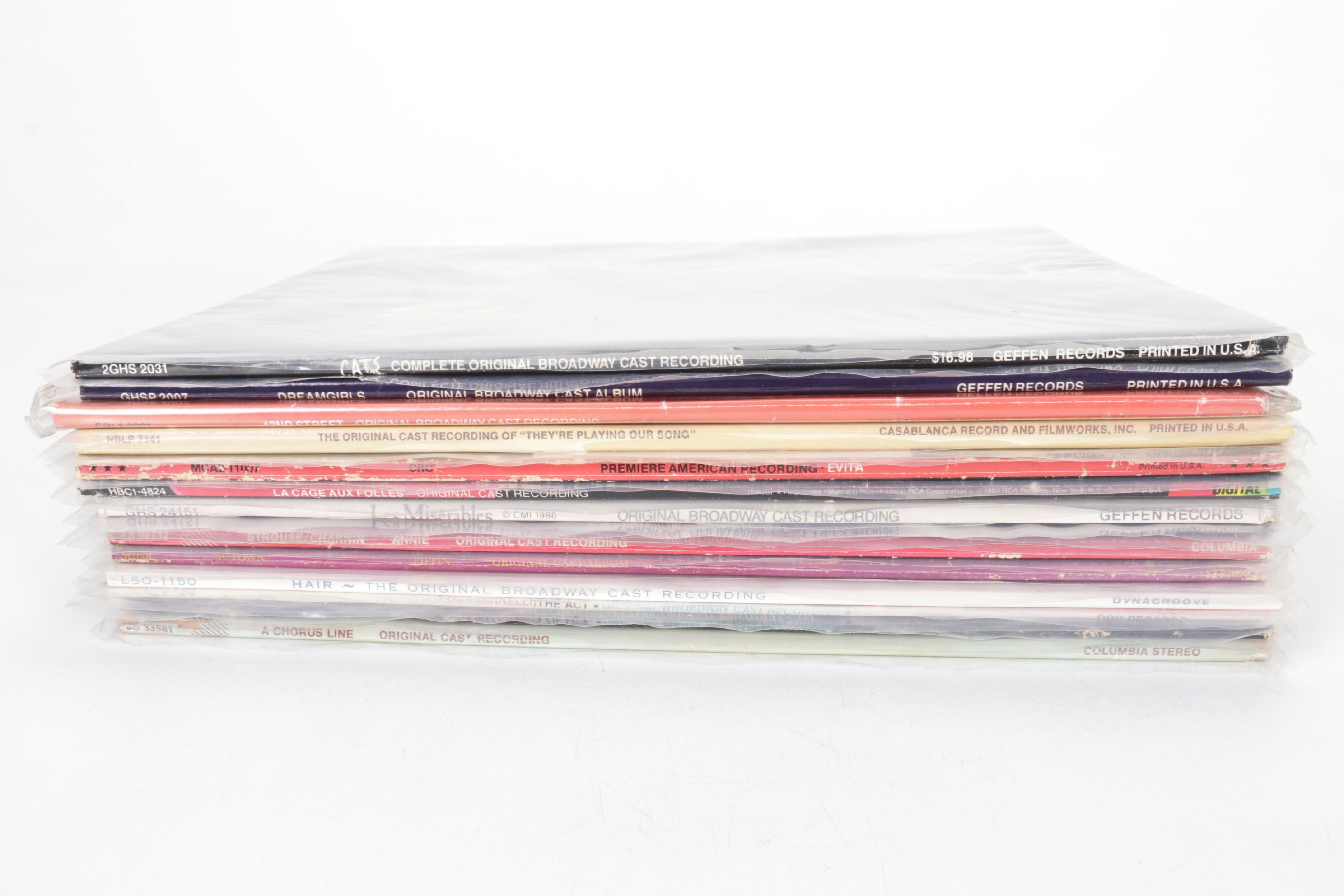 "Hair" and "The Act" with "A Chorus Line" and More Musical Soundtrack Vinyls