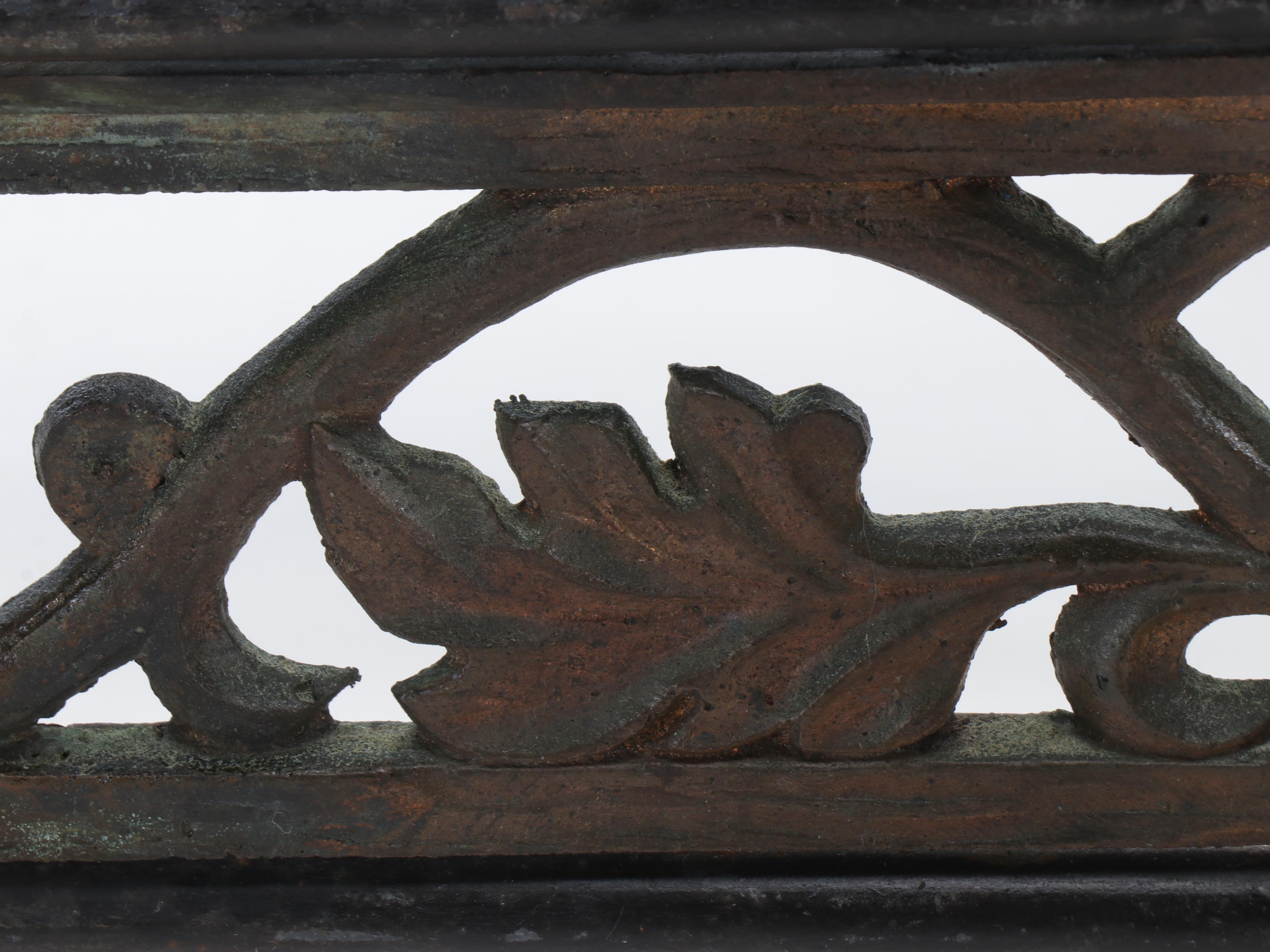 French Provincial Pot Rack Eight-Arm Chandelier with Grape and Vine Band