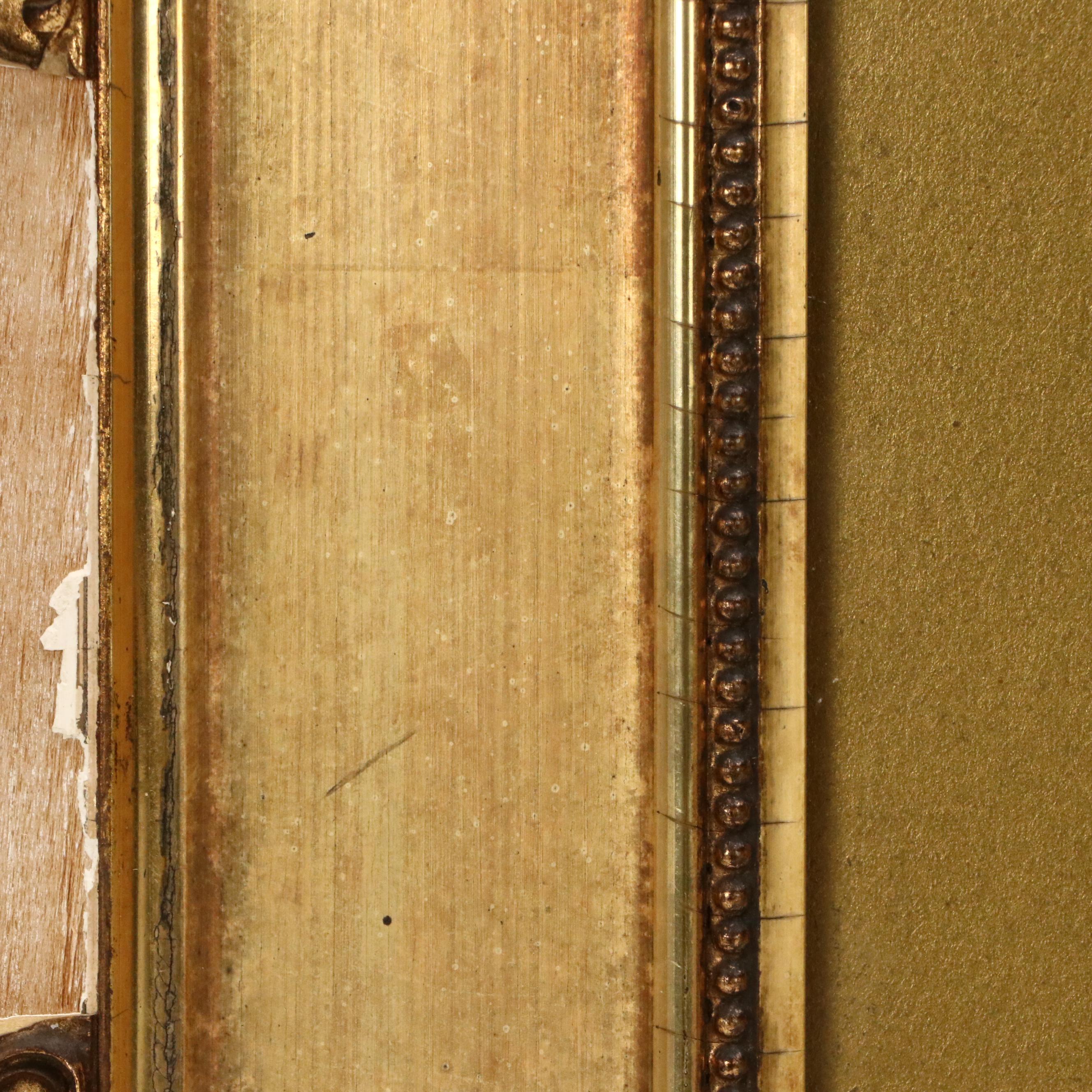 Impressionistic Style Landscape Watercolor Painting with Sunset