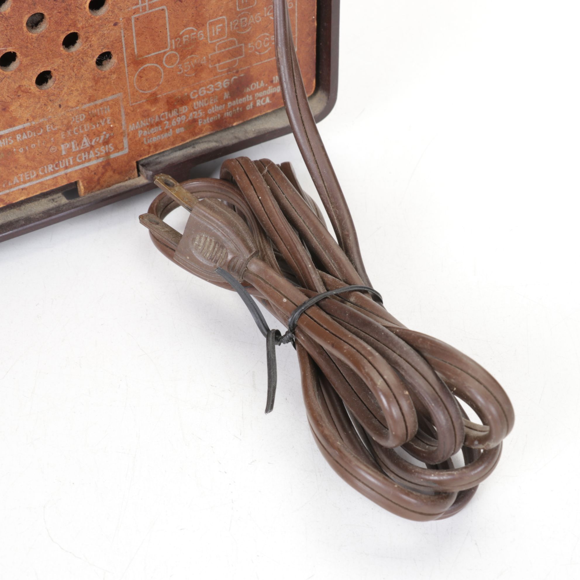 Motorola, Zenith & Philco AM/FM Desk Radios, Mid-20th Century